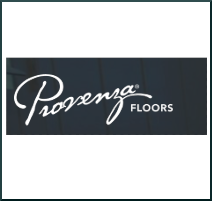 Provenza Floors logo on a black sign
