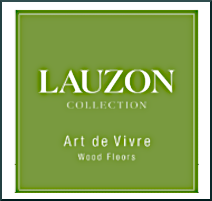 Lauzon Collection logo with green background and white text