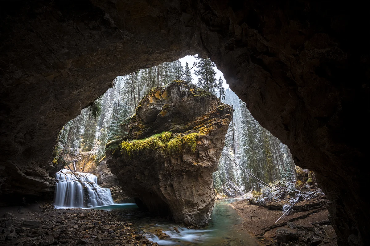 Johnston Canyon Cave