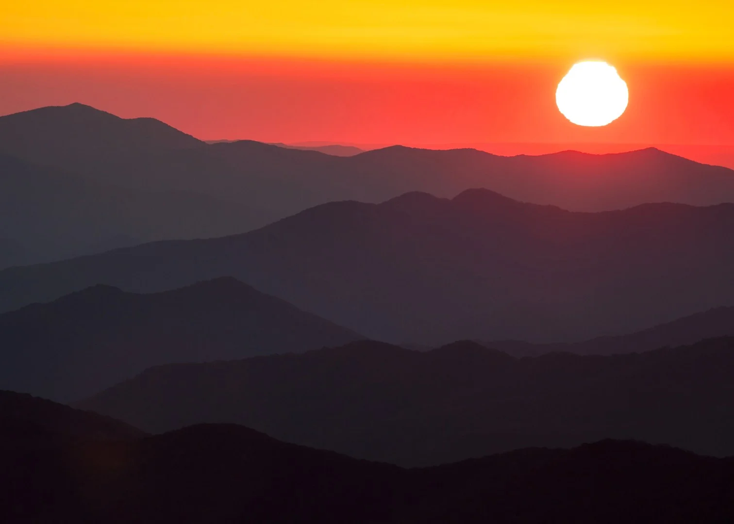 Smoky Mountain Sunset