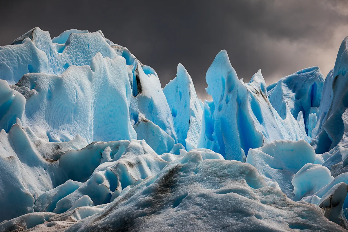 Stormy Perito Moreno Glacier
