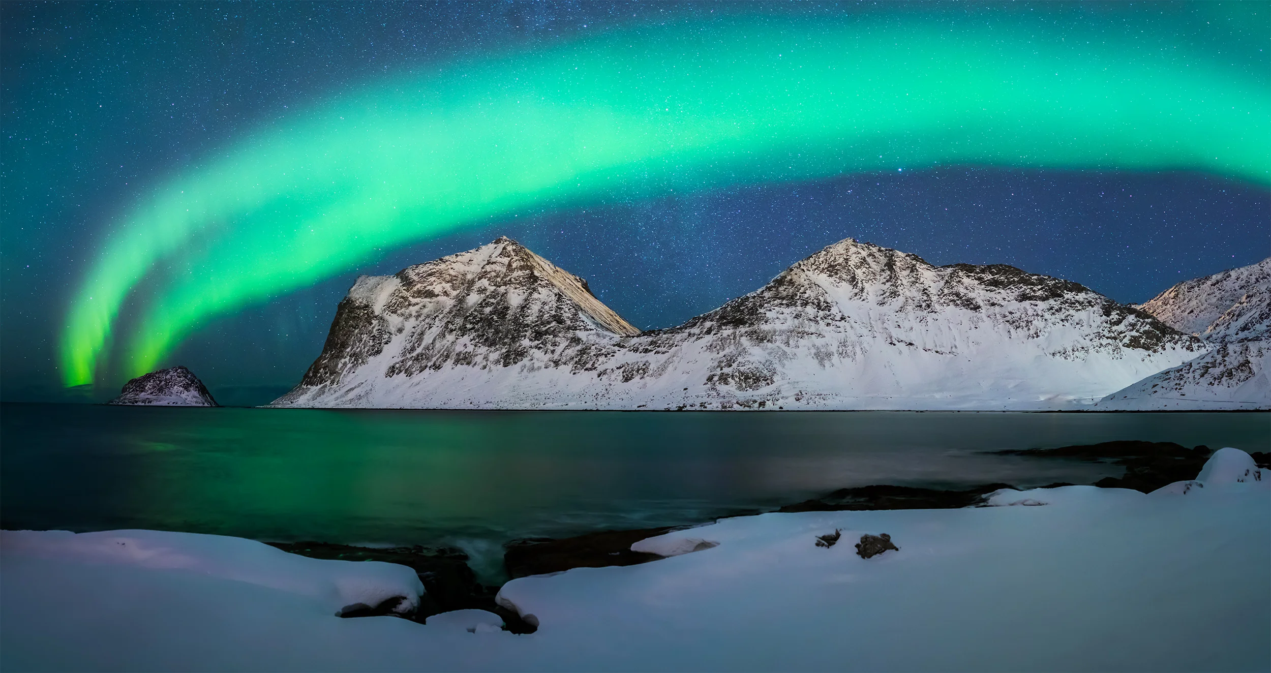 Haukland Aurora Pano Flat.jpg