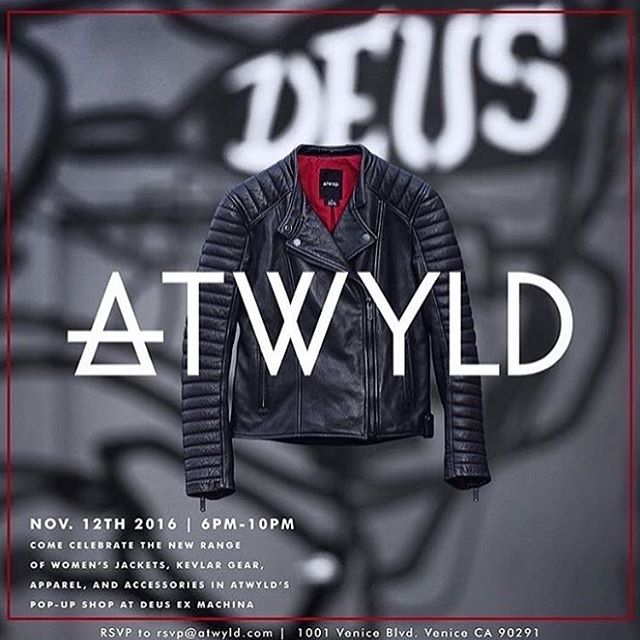Tomorrow night check out this awesome lines pop up @atwyld at @deusemporium 6-10pm