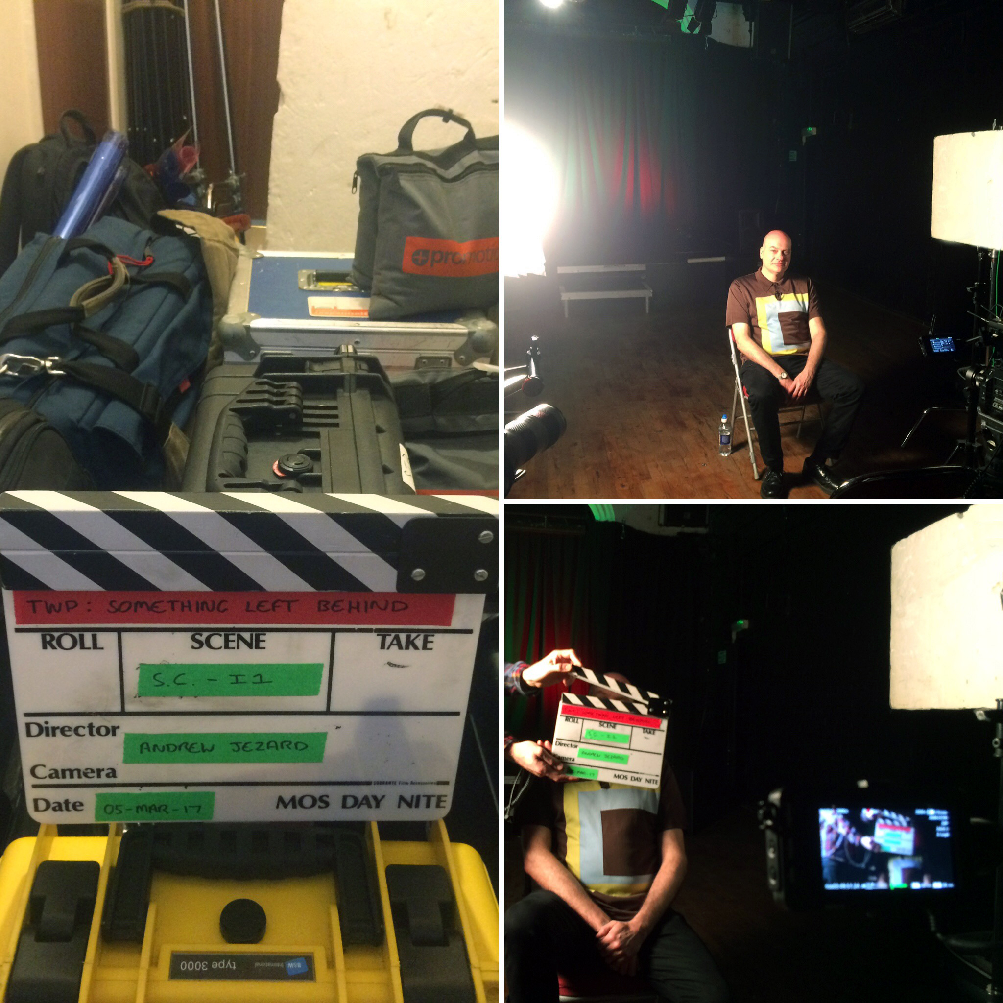 Shaun Charman - Behind the scenes