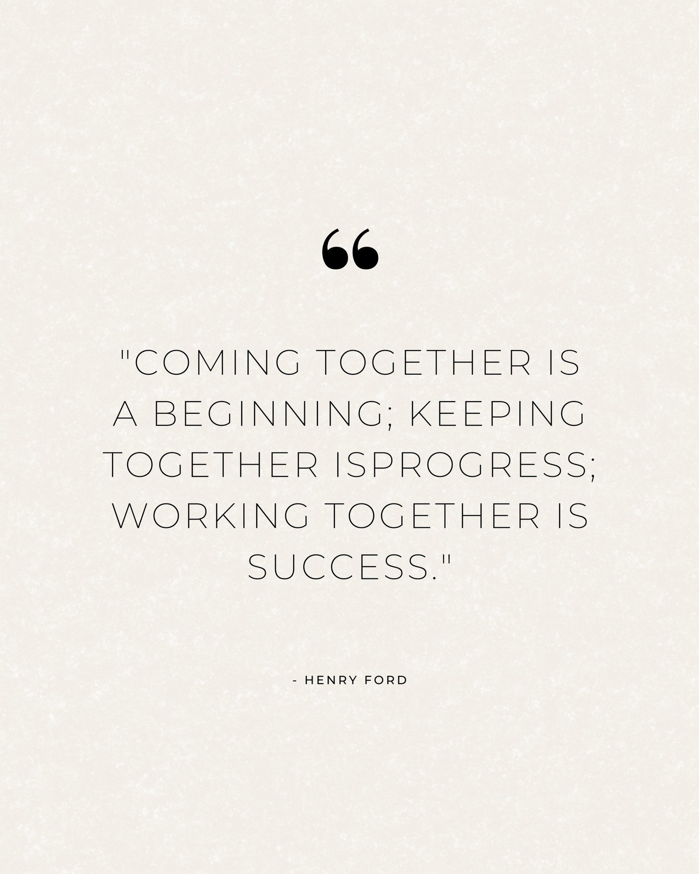 "Coming together is a beginning; keeping together is progress; working together is success." &mdash; Henry Ford⁠
.⁠
.⁠
.⁠
conectrix.io/contact⁠
⁠
#Conectrix  #TechAdvisory #ITConsulting #DigitalStrategy #TechSolutions #ITAdvisory #CyberSecu