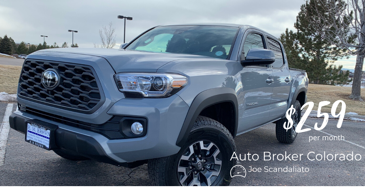 2020 Toyota Tacoma TRD Off-Road - Yup it's only $259/mo - Lease Special 