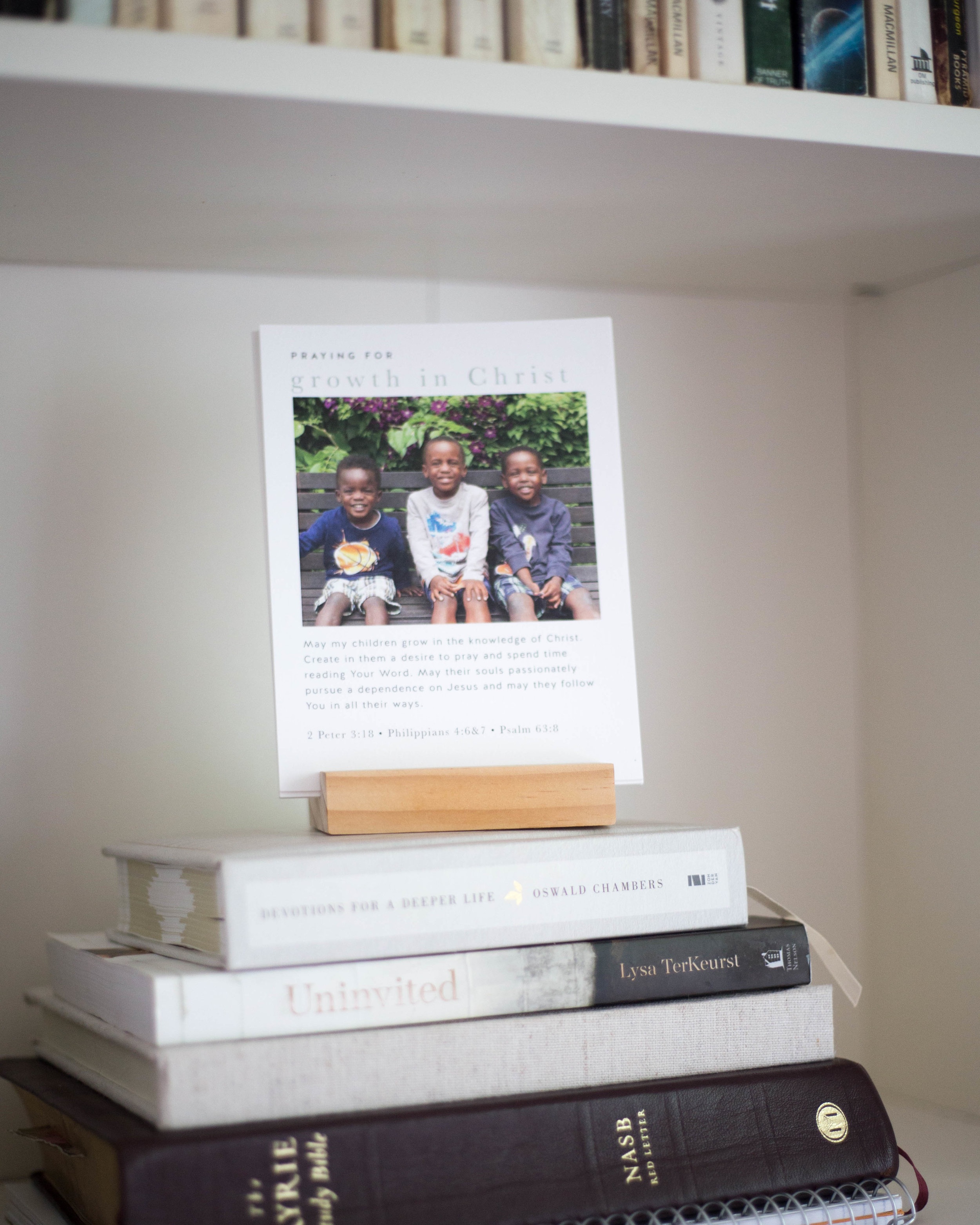 Personalized Prayer Cards by Backgate Prayers