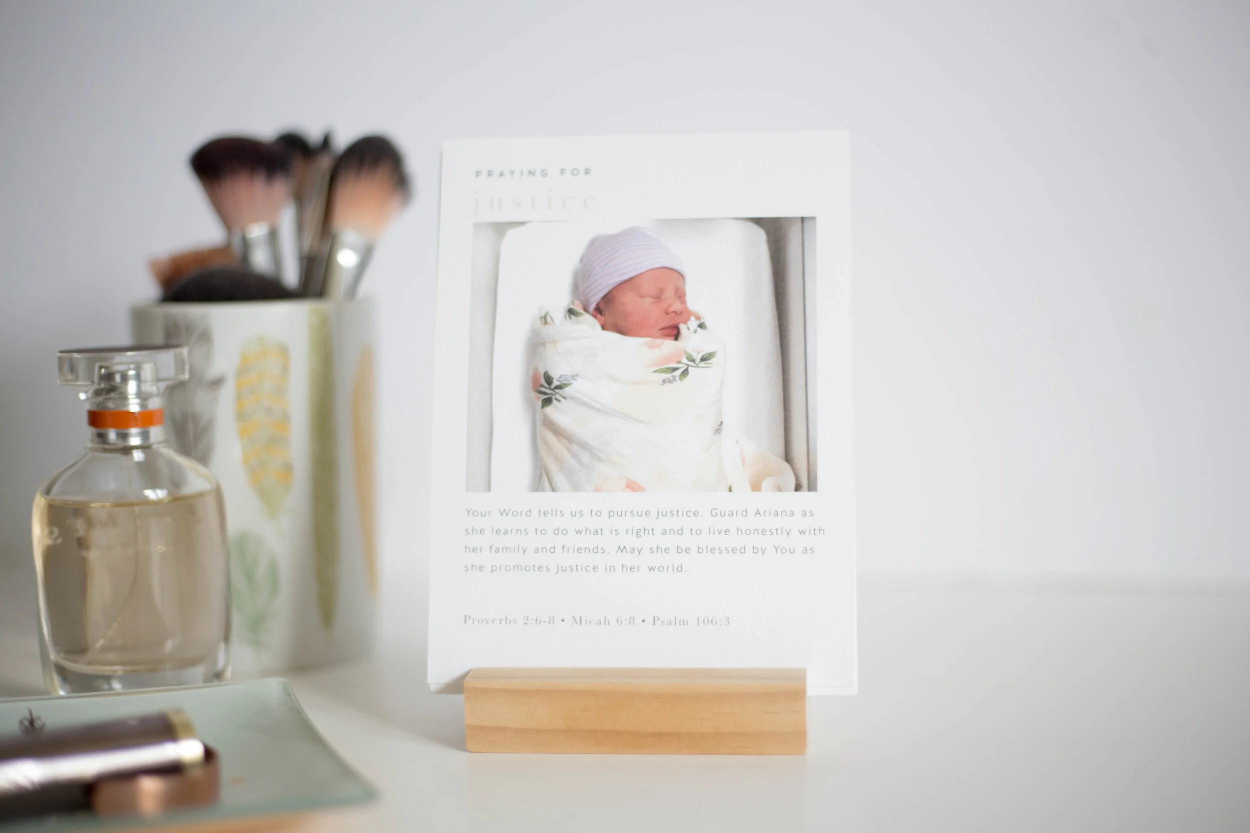 Personalized Prayer Cards For A Girl