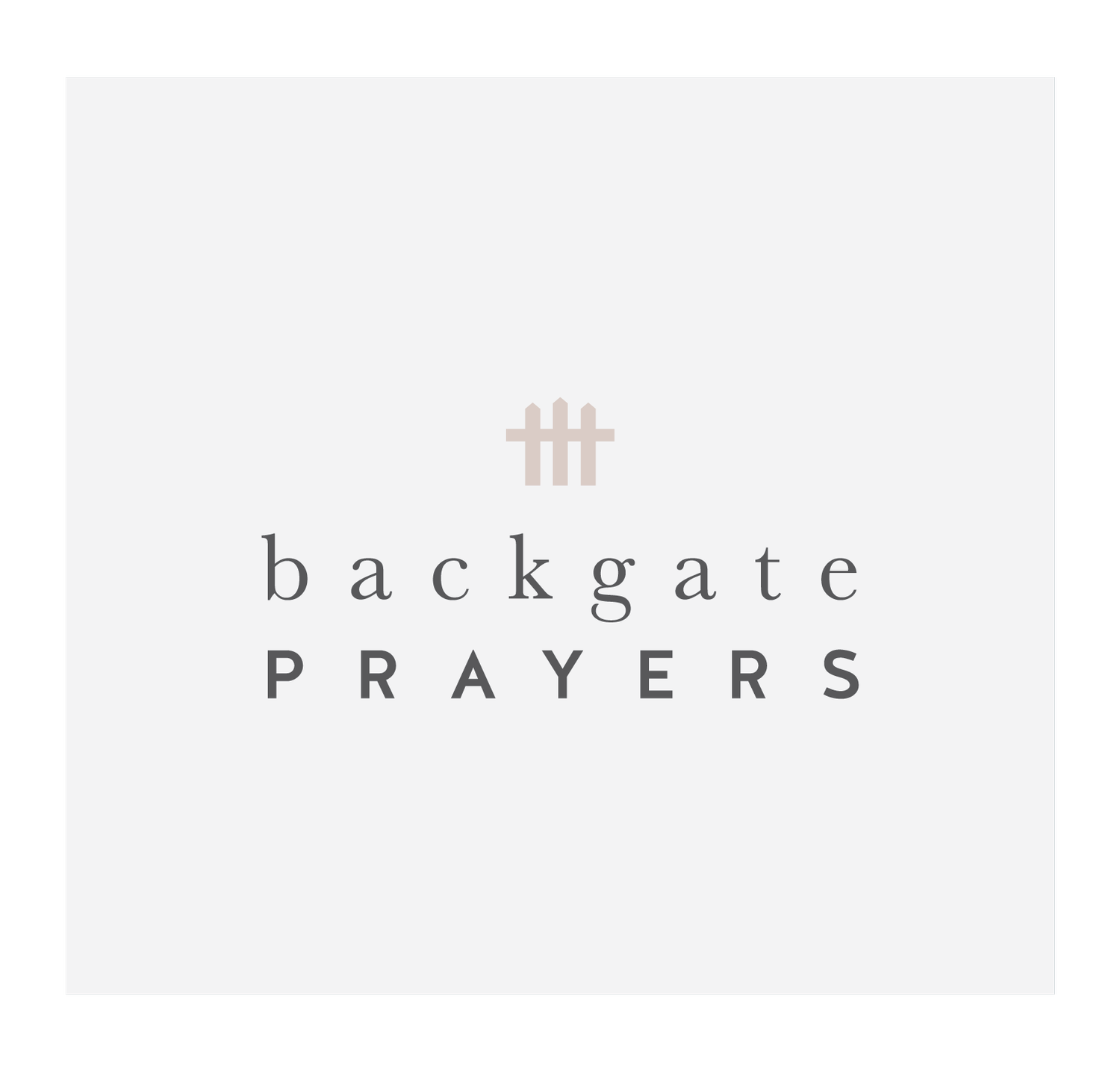 Prayer Cards by Backgate Prayers