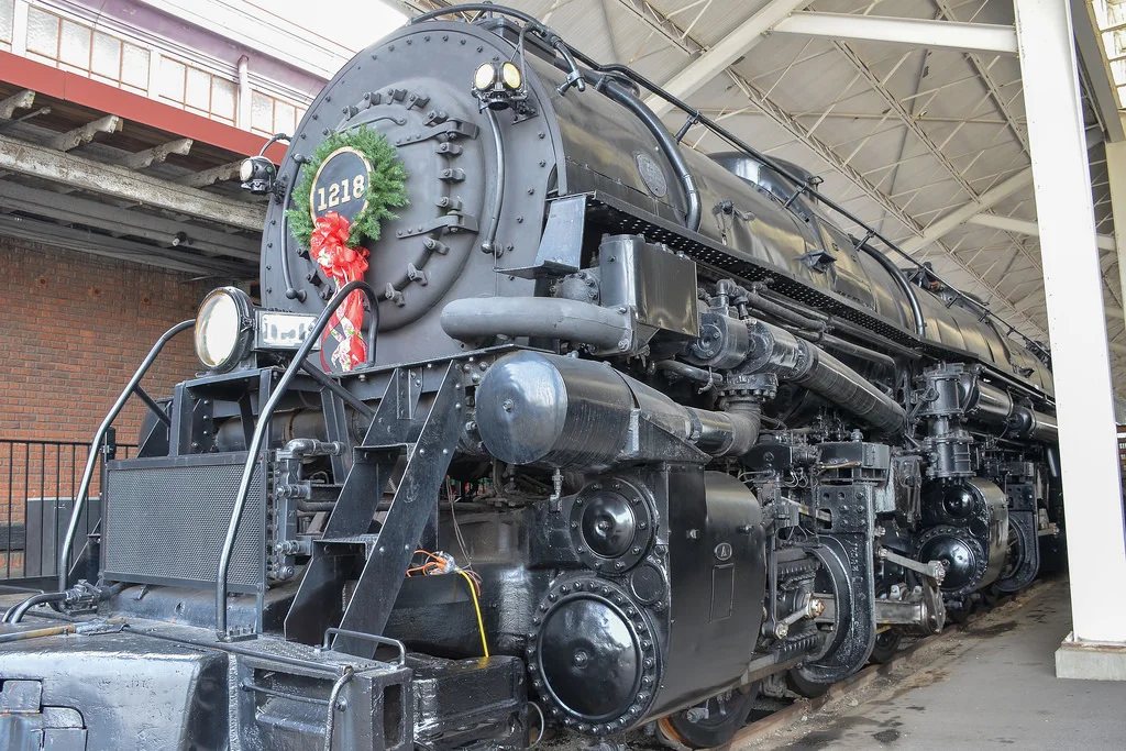 Old locomotive in Roanoke, VA - Companion Home Care Inc