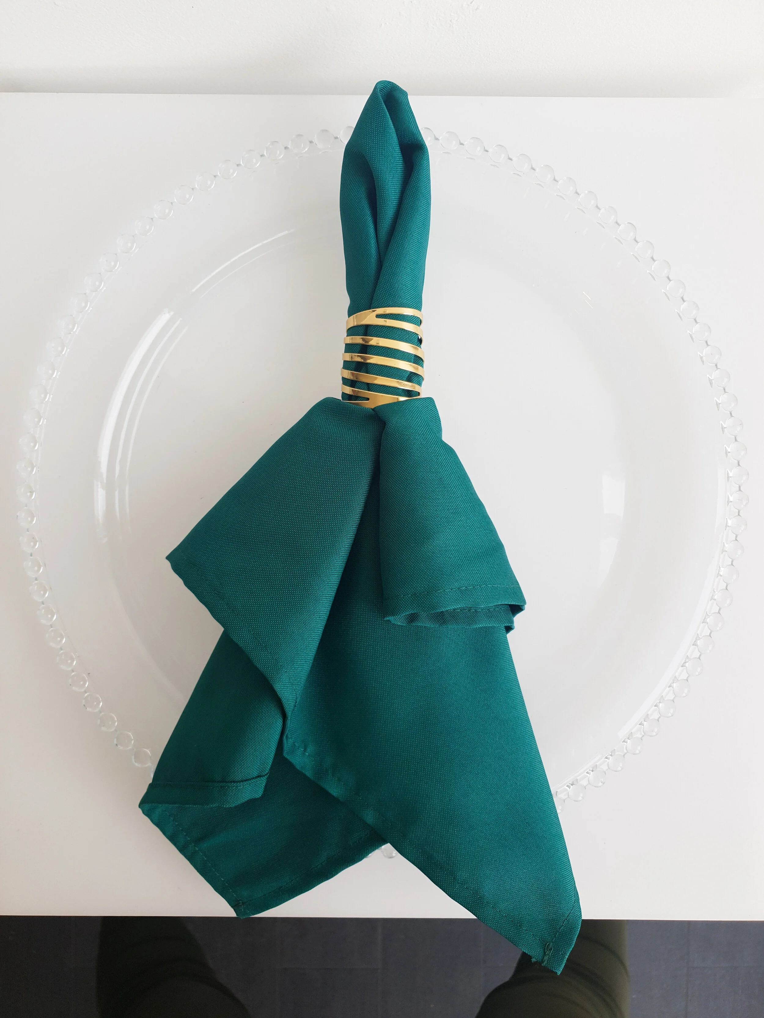 EMERALD GREEN NAPKIN $2+GST