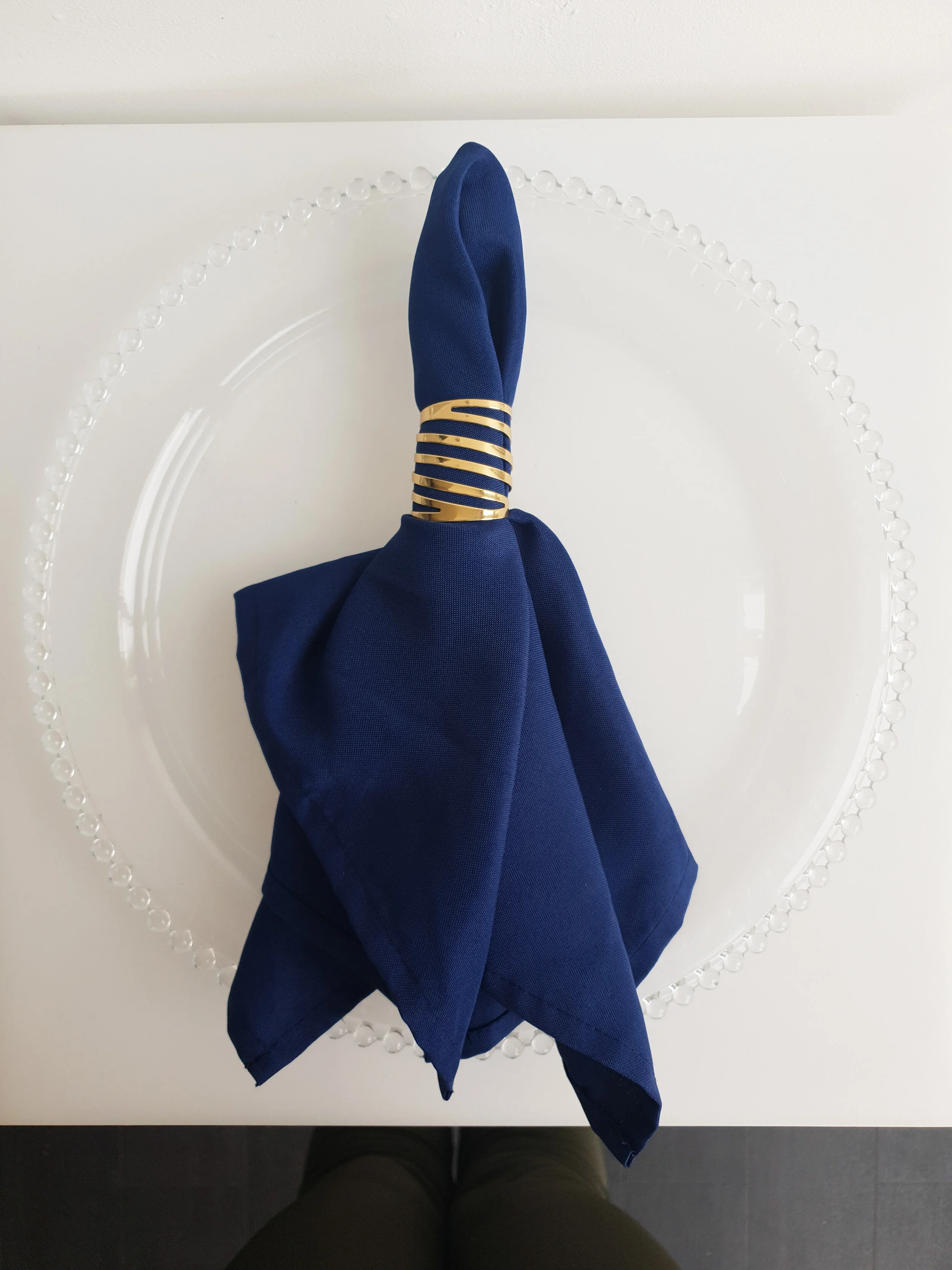 NAVY NAPKIN $2+GST