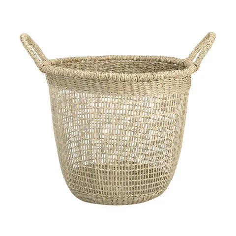 WOVEN SEA GRASS BASKET $10+GST