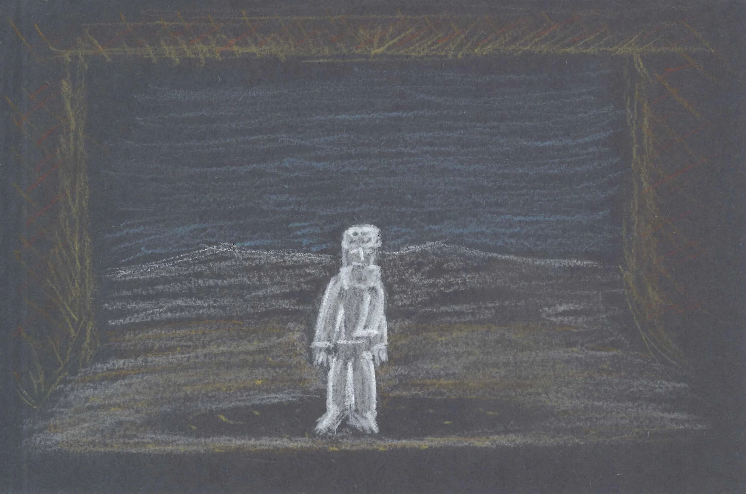 The Aviator stands in the desert sun in The Little Prince .