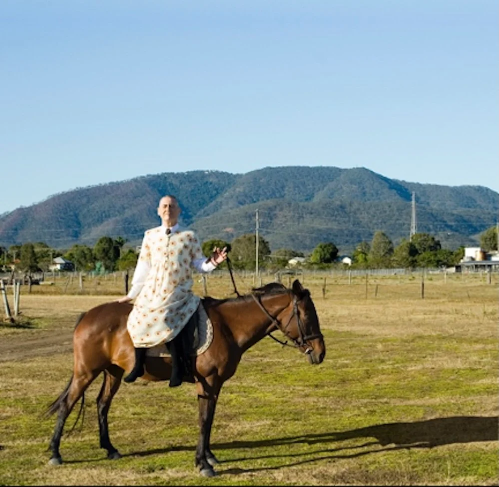 Home on the Range/Self-Portrait as Steve Hart, 2005, (Nolan).