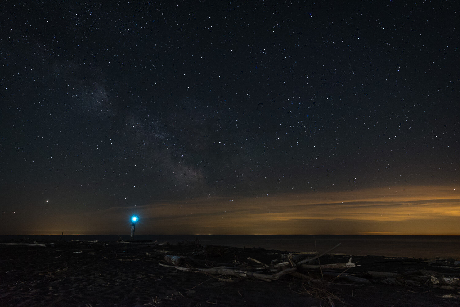 8 seconds, f/2.8, ISO 4000, 19mm