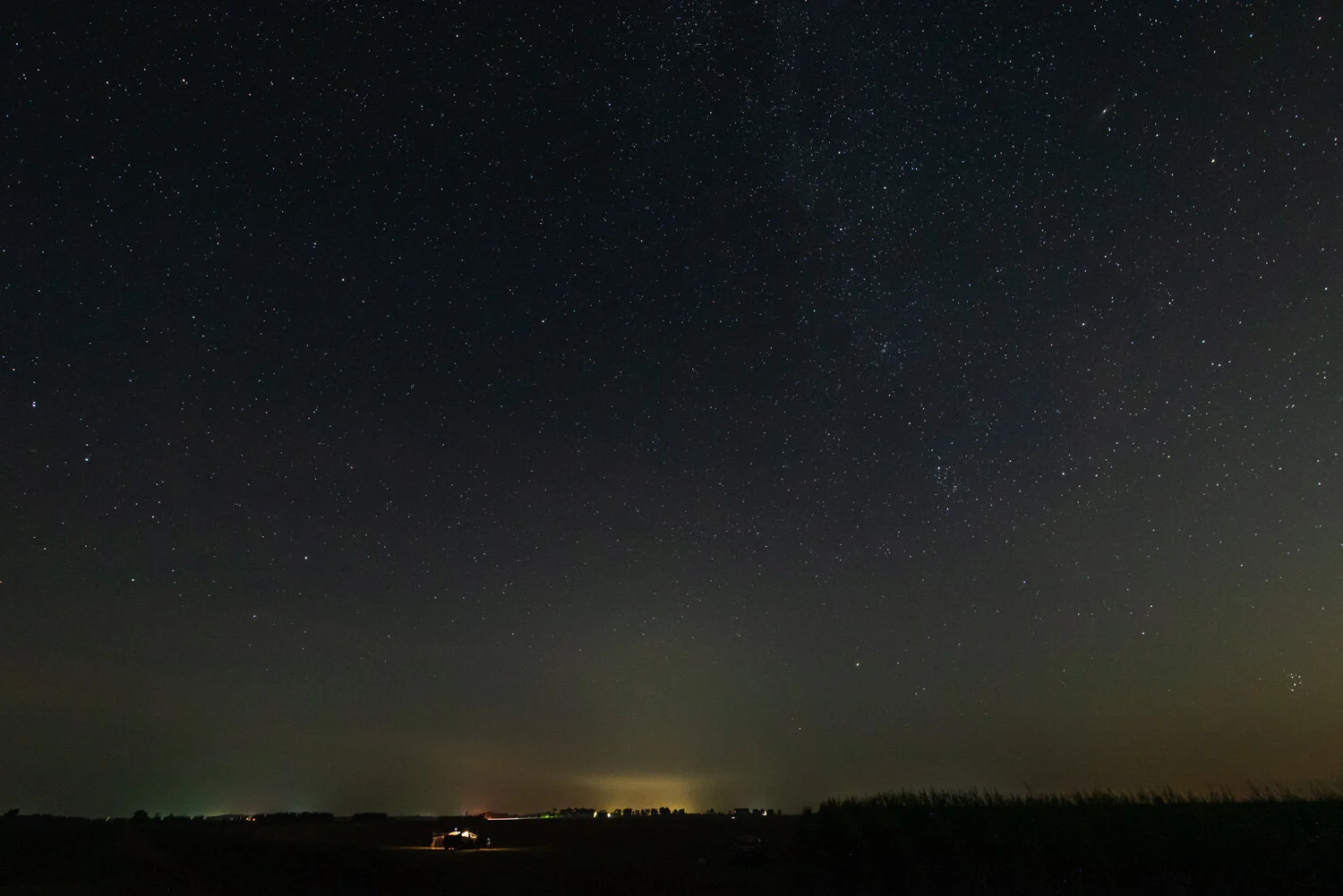  20 seconds, f/5, ISO 4000, 15mm 