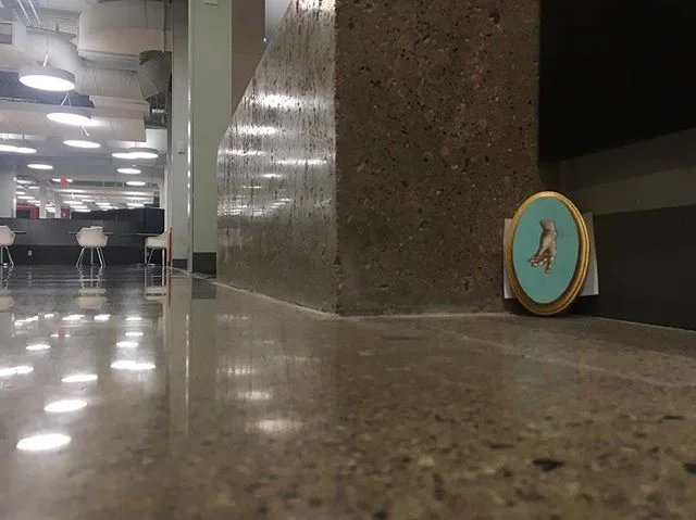 just dropped my second piece of art ♡ go find it :) #msumartdrop
