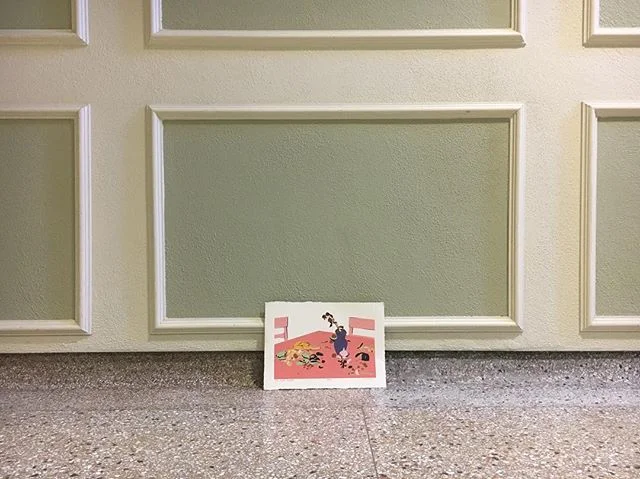art drop no. 3 (an old print: The Last Supper) ♡ #msumartdrop