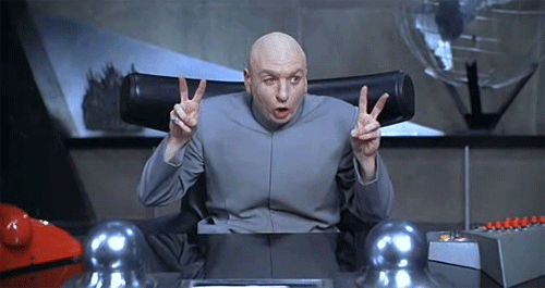 Do you want me imagining Dr. Evil doing air quotes as I read your words? 