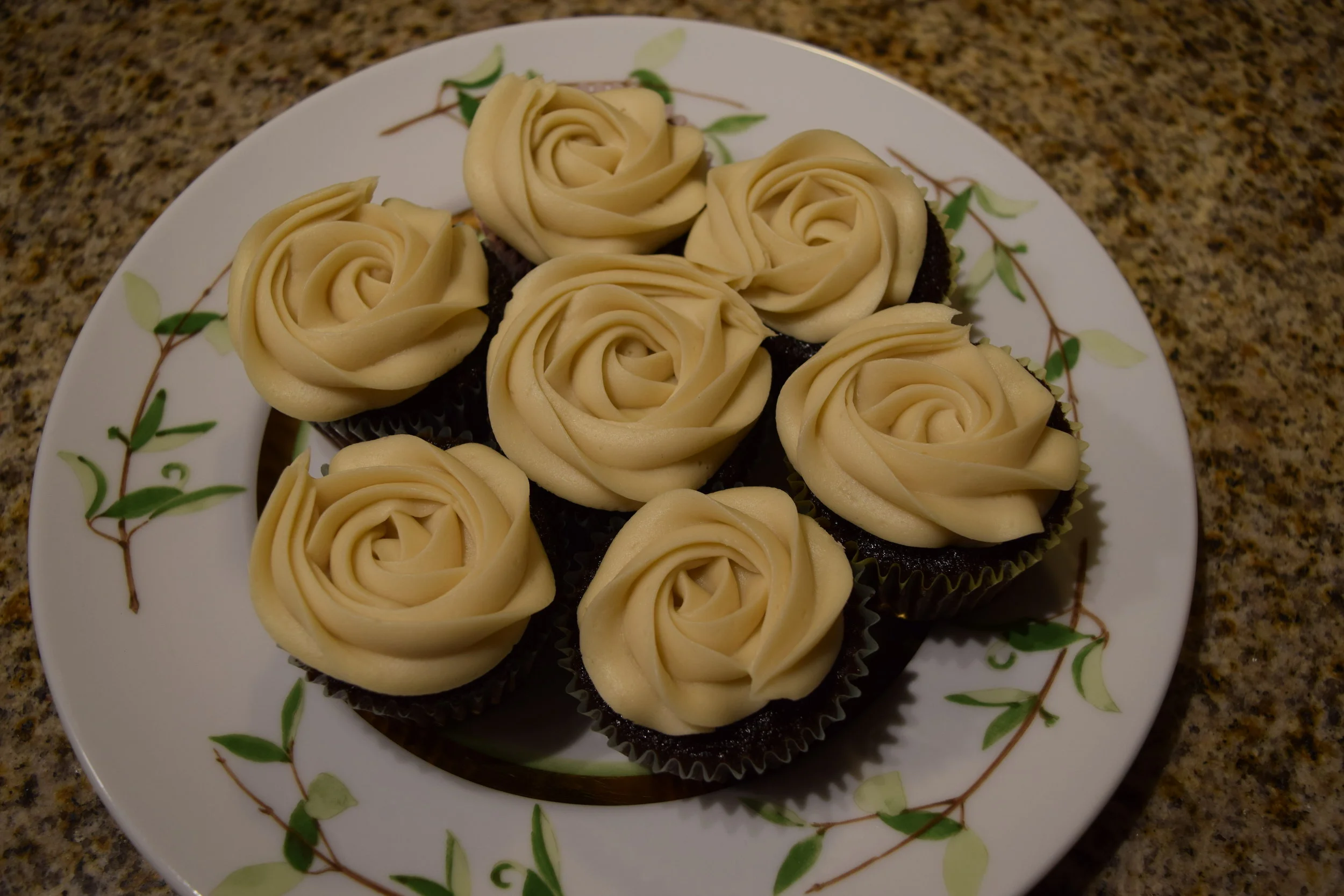 Guinness Cupcakes with Baileys Buttercream