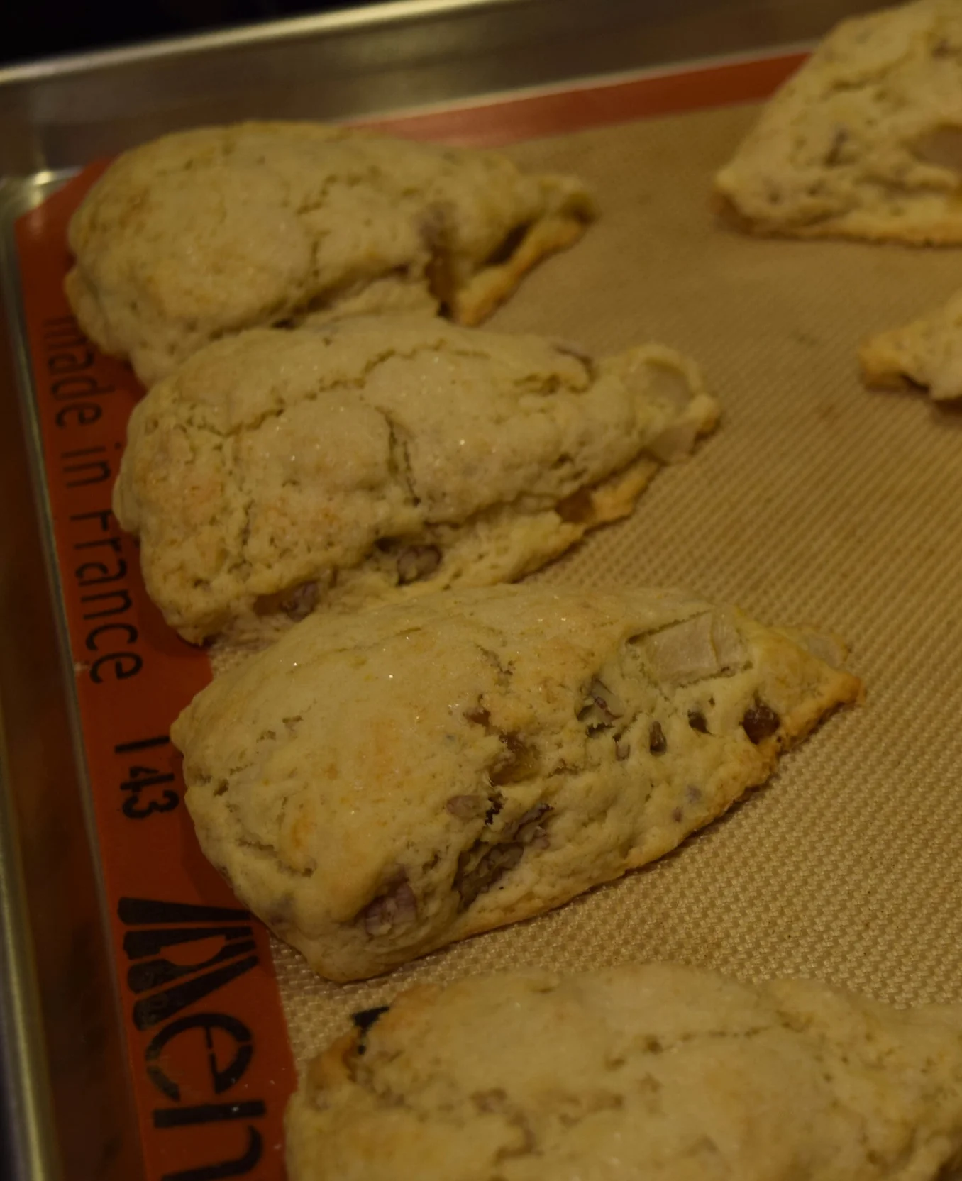 Ginger Pear Scones