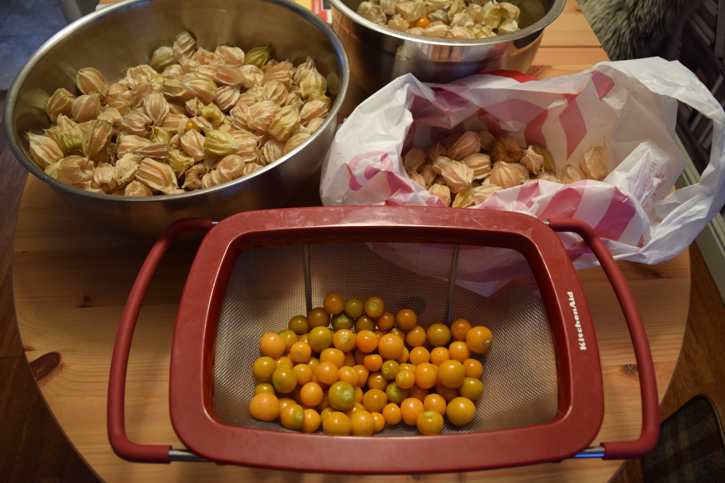Pineapple Tomatillos