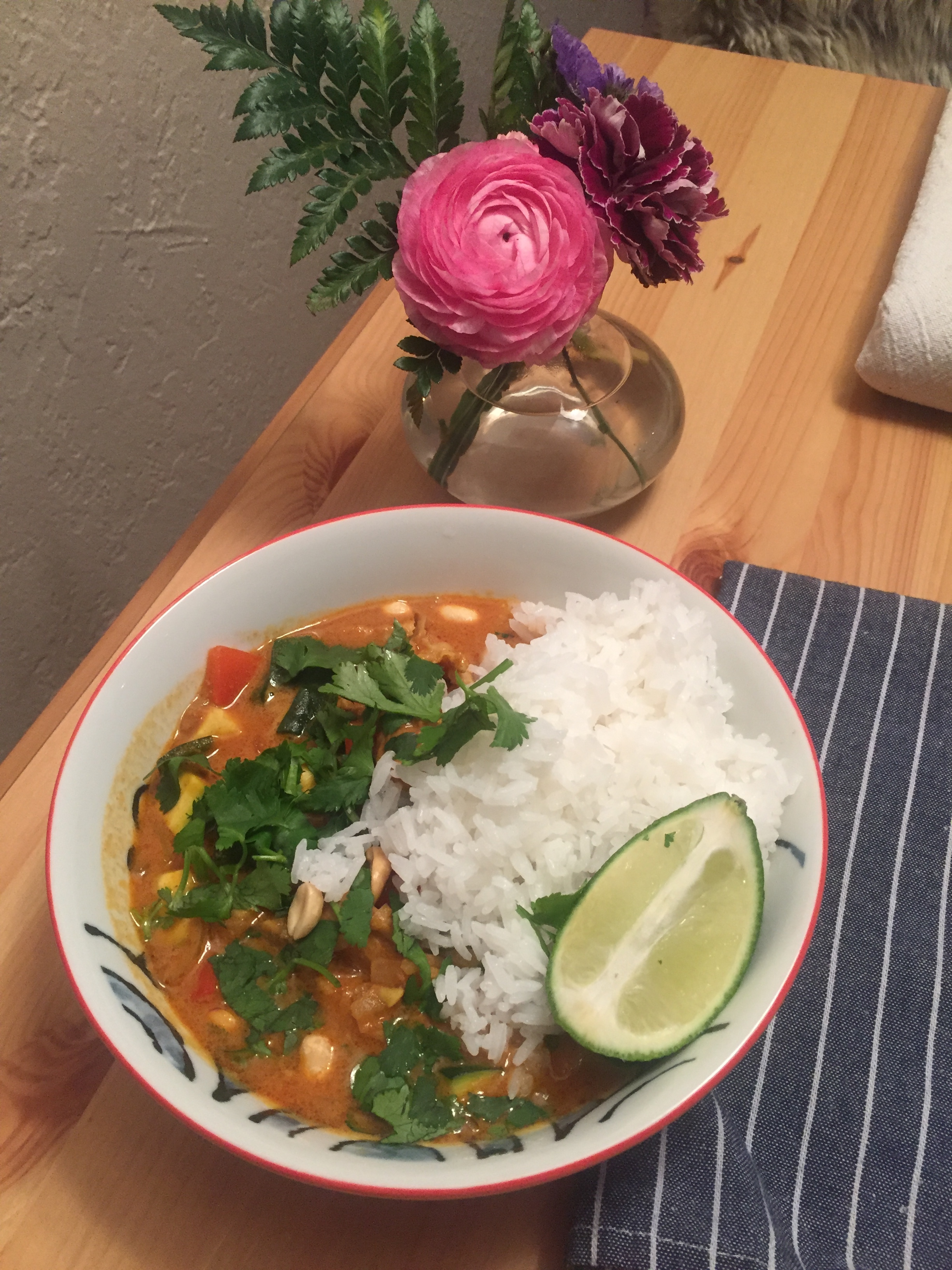 Romolo's Peanut Curry