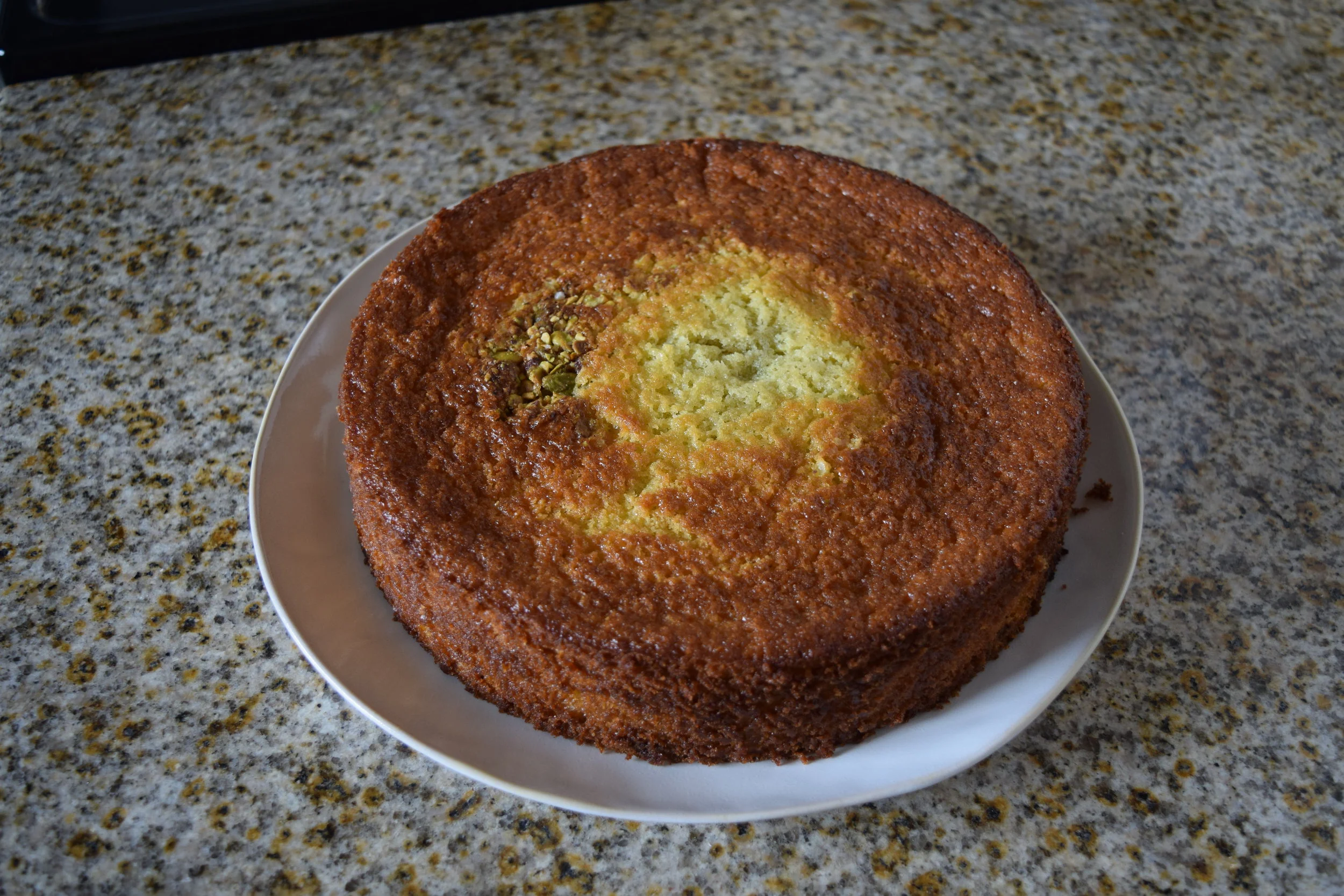 Lemon Chocolate Chip Olive Oil Cake