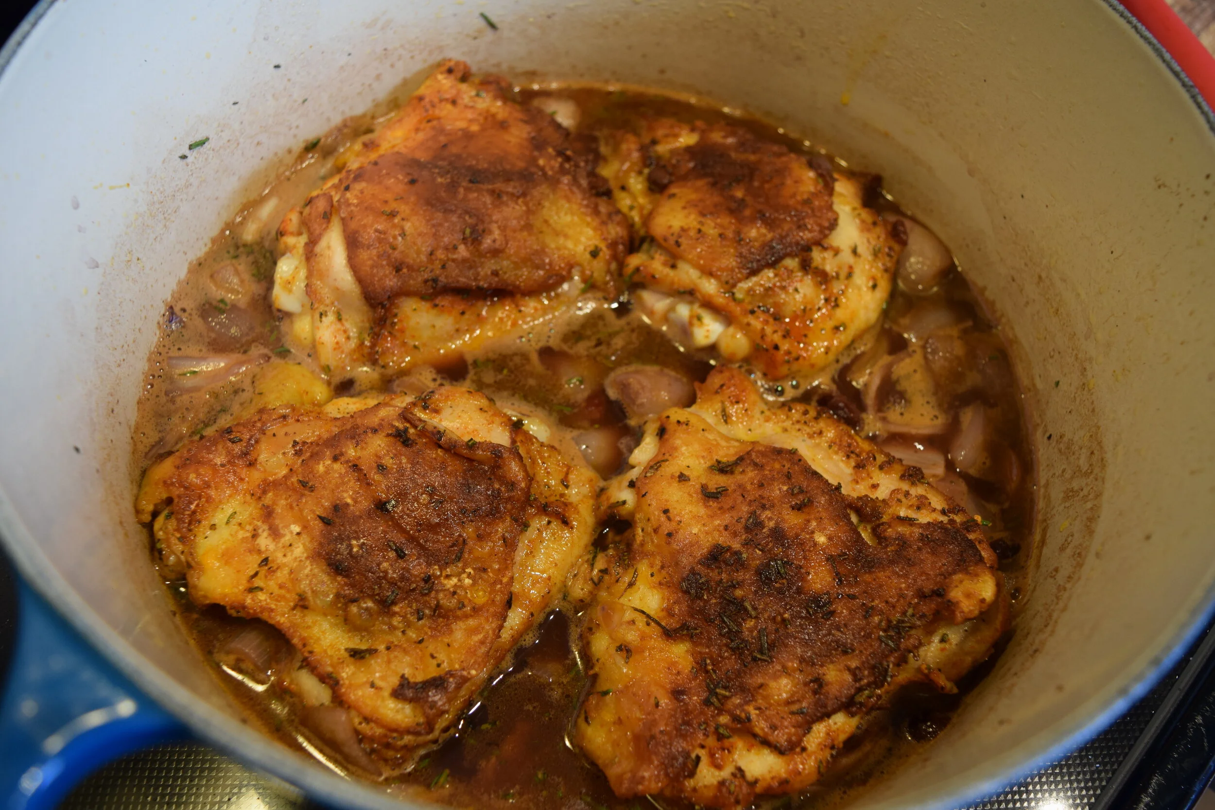Braised Chicken Thighs