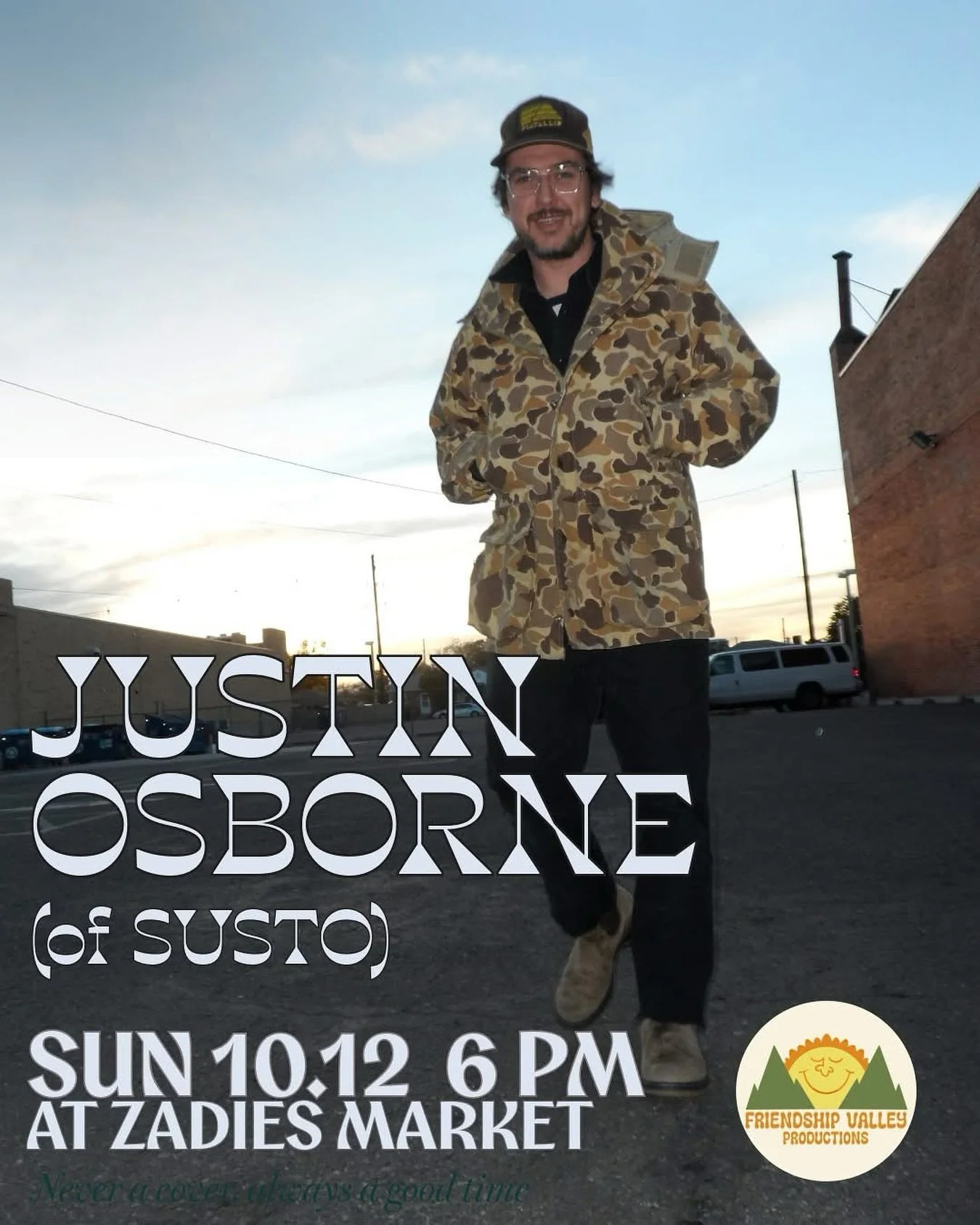 Tonight!
6-8pm
Never a cover. Always a good time.