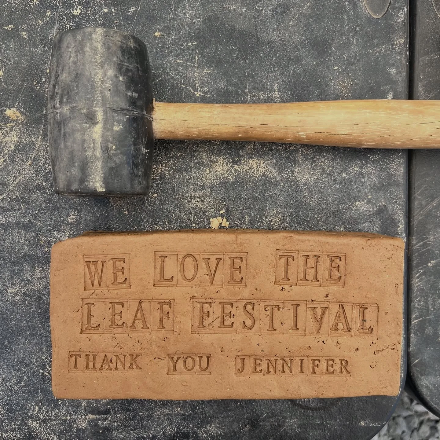 We love the LEAF Festival so much we made a brick about it!!!
And we especially love our dear friend and community powerhouse @leafjennifer who&rsquo;s been running @leafglobalarts for 30years!
We are excited to be attending the festival this coming 