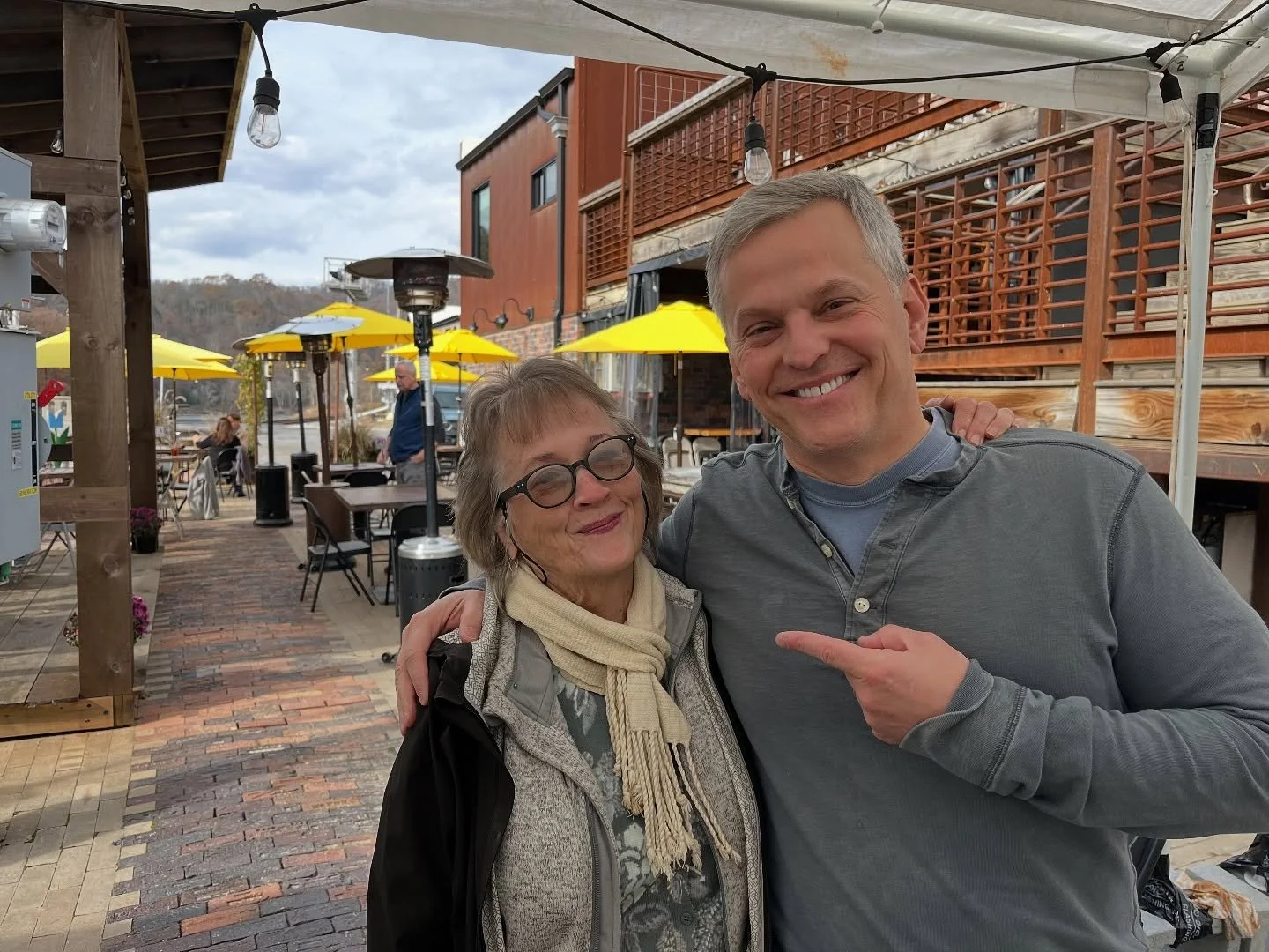 We had a super amazing last day of production at the Building Community Brick factory yesterday. 
Governor Josh Stein came and made a brick with my mom!!!!
I love that Josh Stein just showed up and made a brick! It was so great that my Mom and Dad we