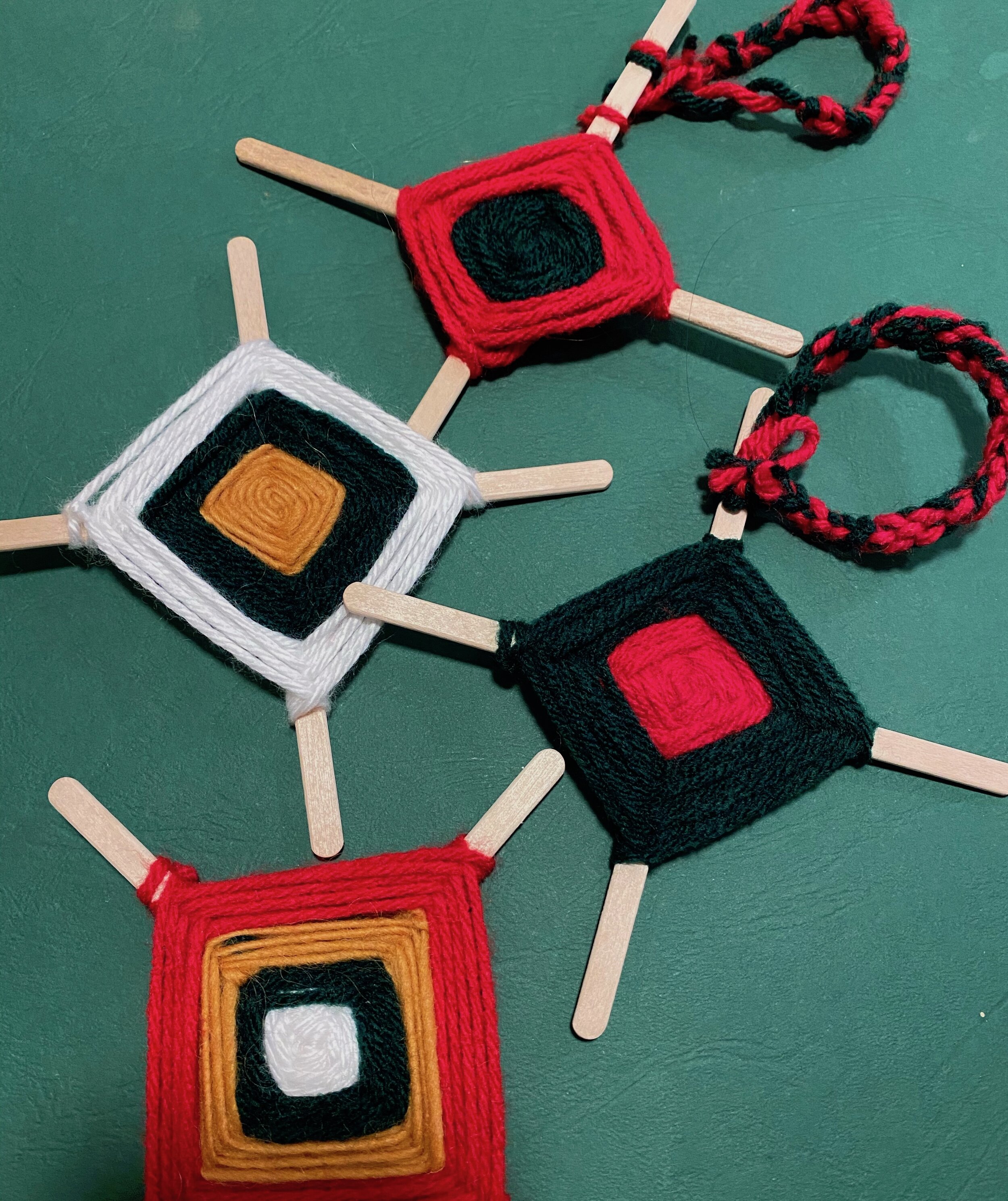 Holiday God's Eye Ornament