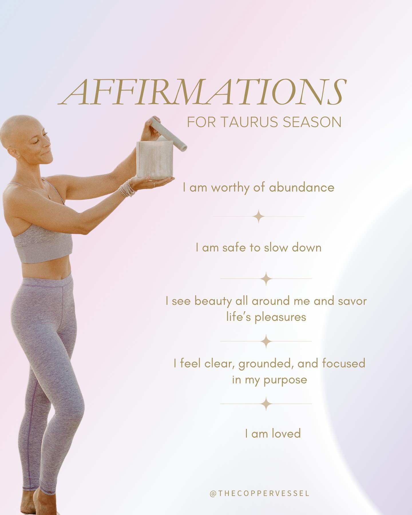 🌿 Welcome to the grounding embrace of Taurus Season! 🌿 

As the world slows down and nature begins to bloom, it&rsquo;s the perfect time to Relax, Reset, and Recharge with the Copper Vessel Membership. 

This is a great time to dive deep into the t