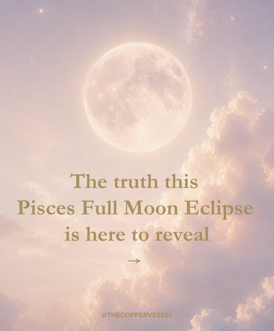 This eclipse is not here to take from you. It is here to set you free 🤍

Let what is ending, end. Let what is leaving, leave. Let what is true rise.

And when fear tells you to hold on tighter, choose love. Choose trust. Choose the highest version o