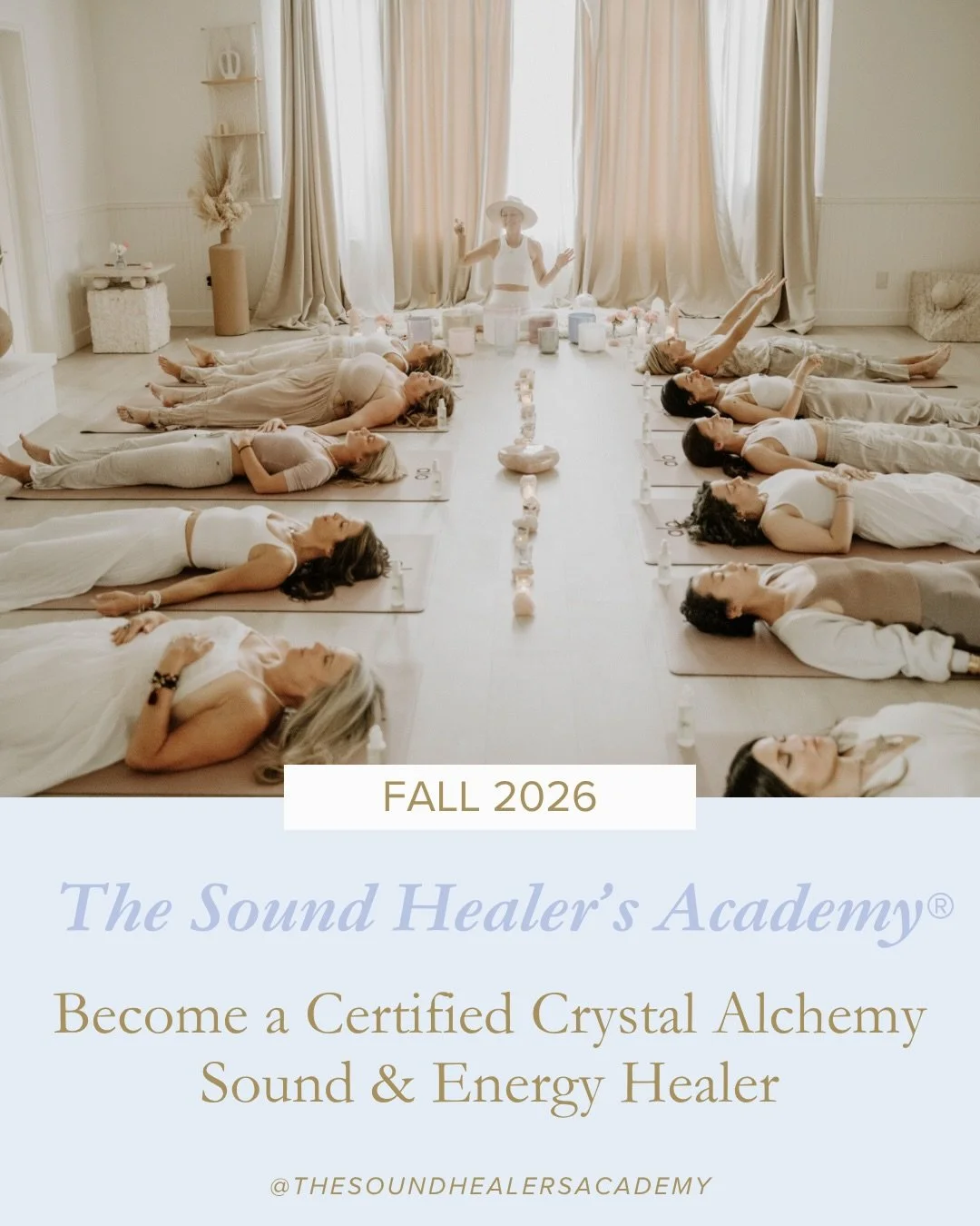 Ten years ago I had never touched a crystal singing bowl... 
I wasn&rsquo;t looking for a career. I wasn&rsquo;t building a business. I was just a woman who kept going to sound baths because something about them made me feel better... calmer, clearer