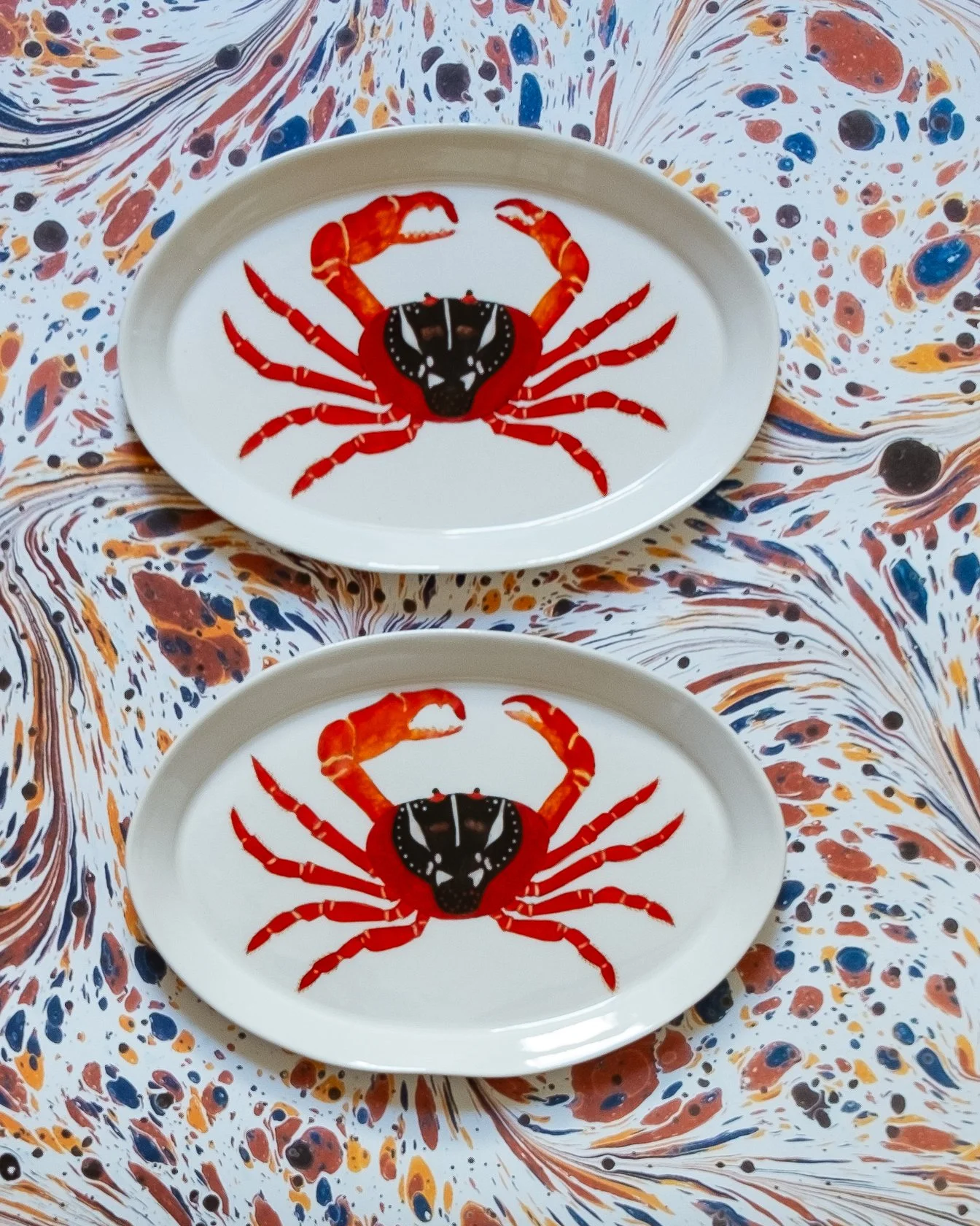 Casa Adams - Christmas Island Red Crabs platter.jpg.jpg