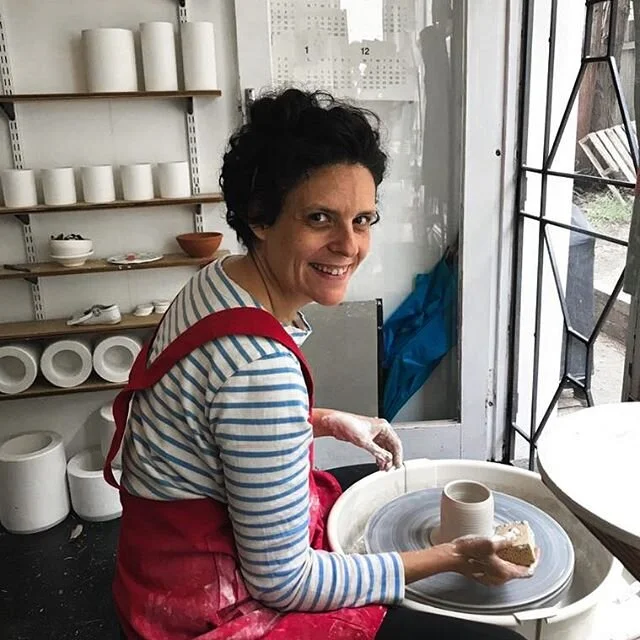 Today was my first day on the potter&rsquo;s wheel for over five years. Just like riding a bike, I don&rsquo;t think you really forget how to do it; your muscles seem to know what to do. Lately I&rsquo;ve been reading a lot about the #artsandcraftsmo