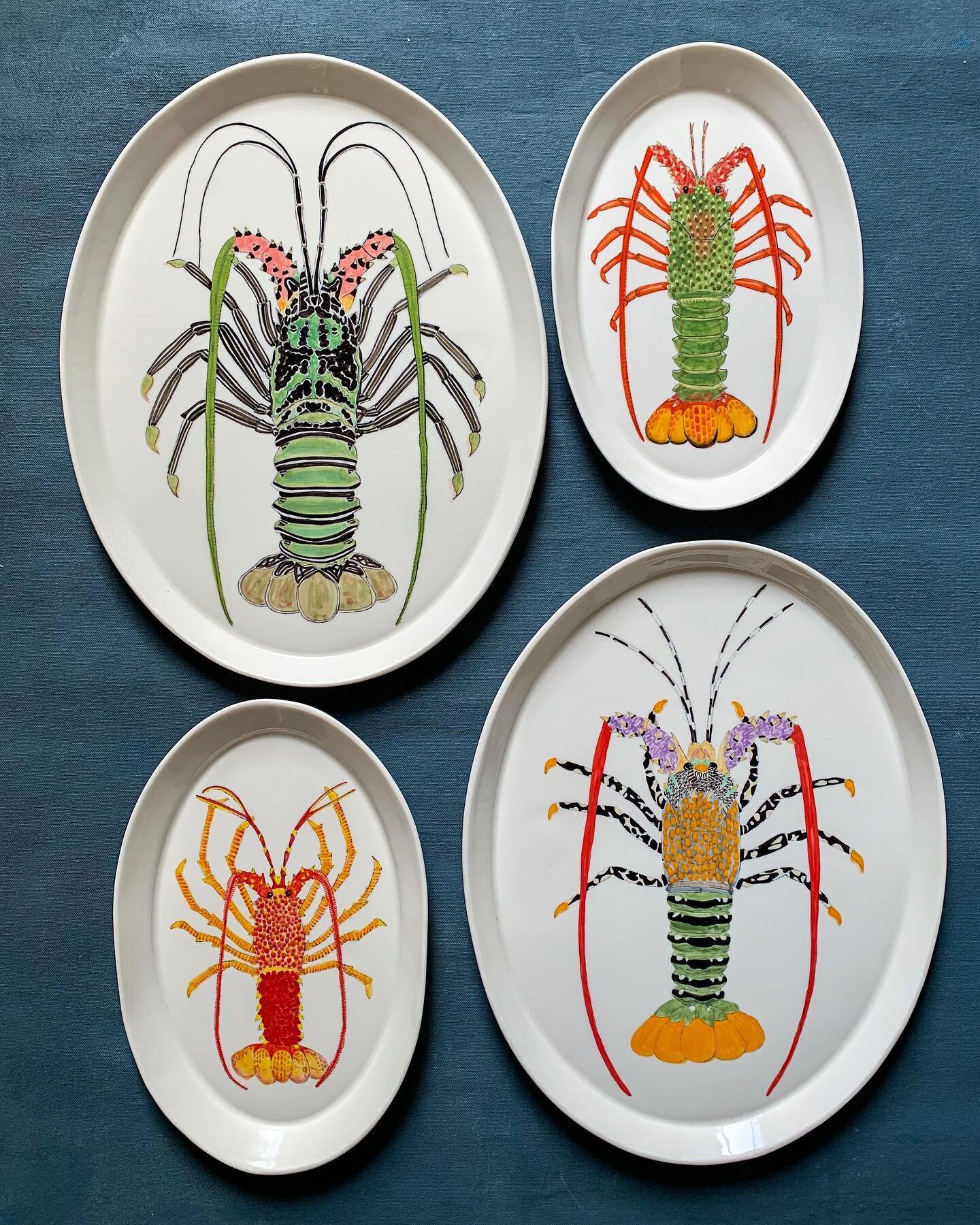 What&rsquo;s the difference between rock lobsters (1st pic) and lobsters (2nd pic)?
🦞
Like prawns 🦐 and crabs 🦀 , lobsters and rock lobsters belong to the order Decapoda and have five pairs of legs on the main part of the body and five pairs of sw