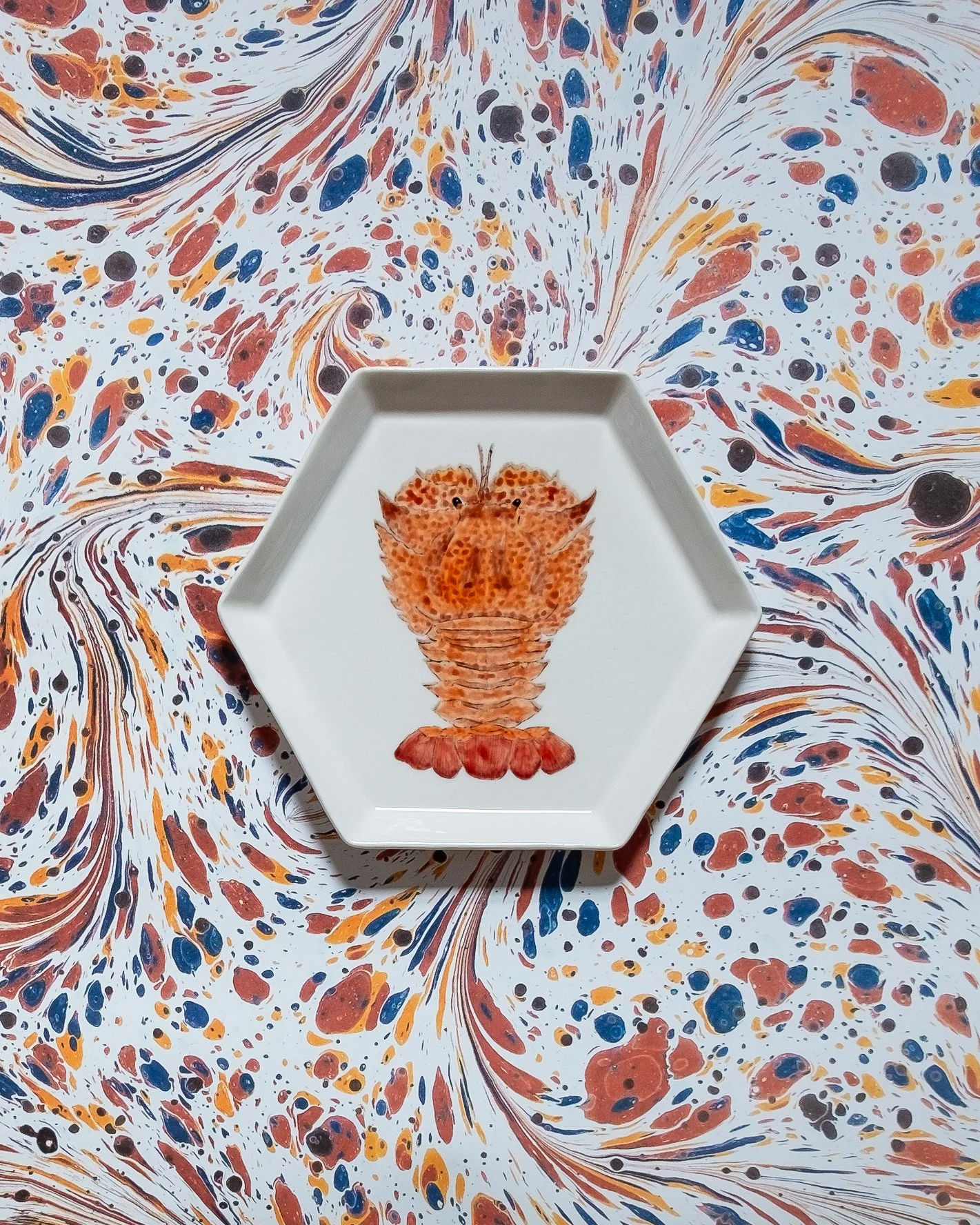 Casa Adams - balmain bug - hexhagon plate.jpg