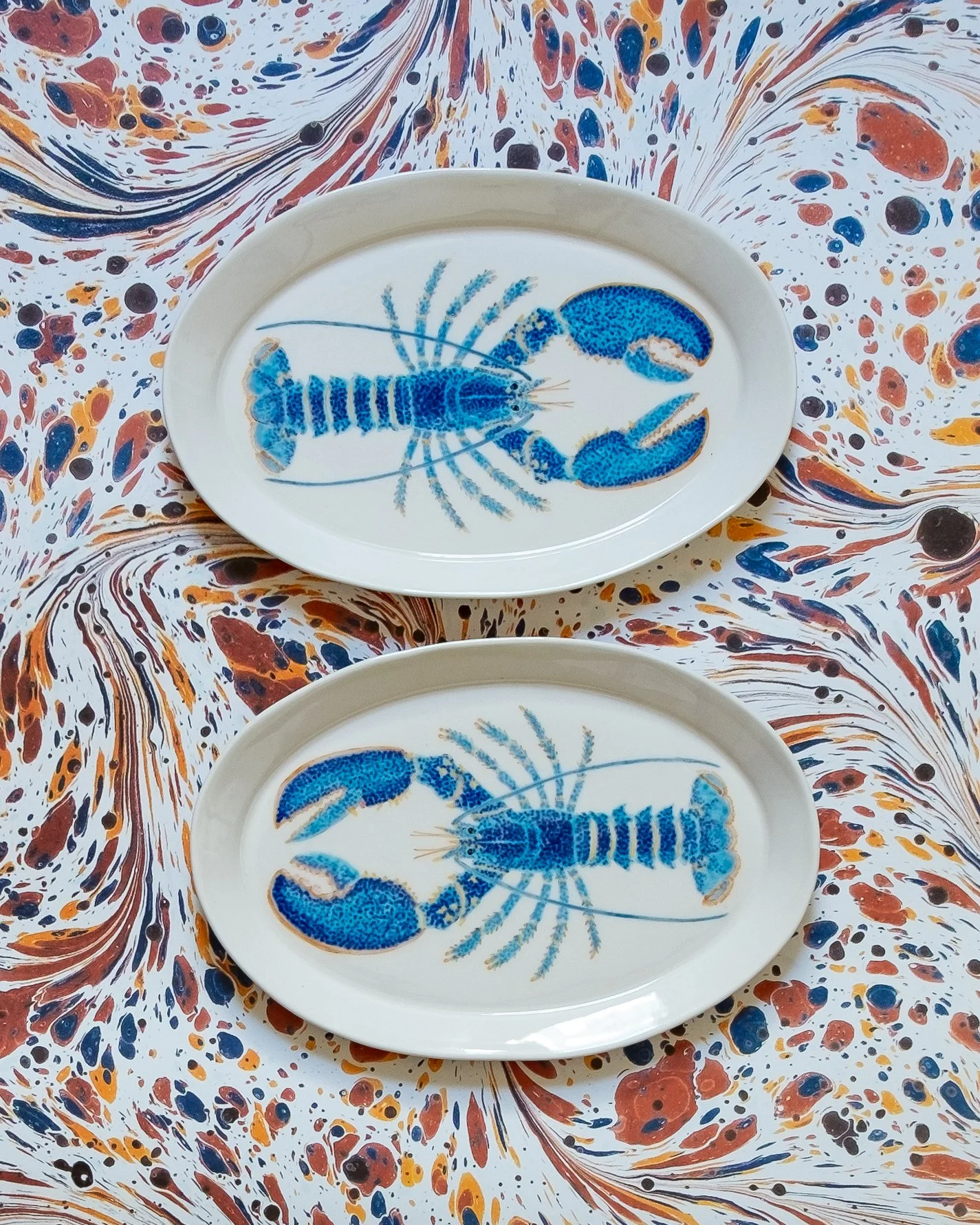 Casa Adams - Maine Lobster in blue platters.jpg