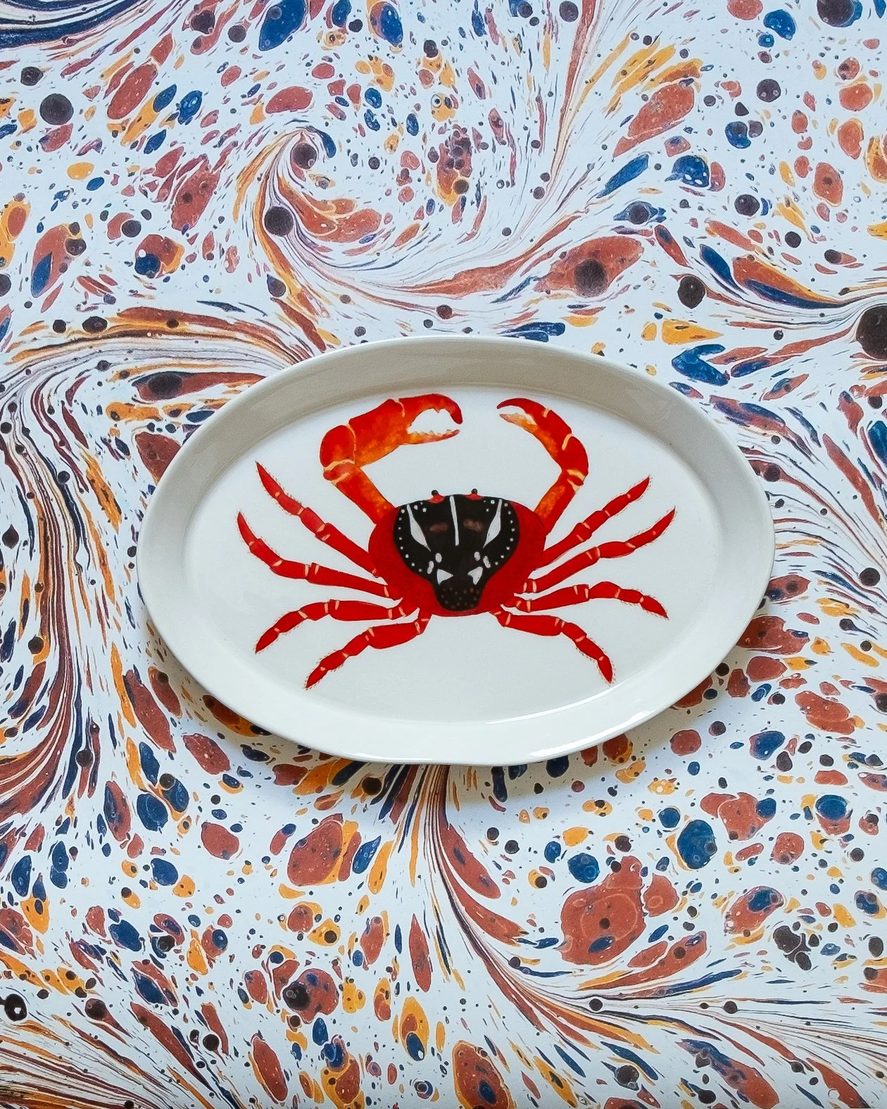 Christmas Island Red Crab - Medium Platter