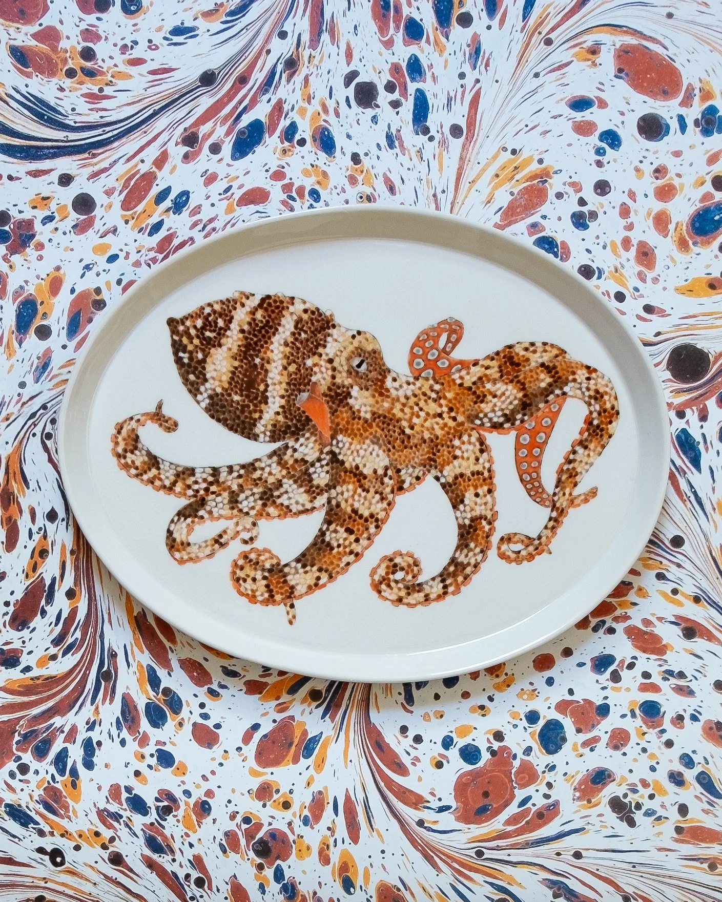 Casa Adams - Gloomy Octopus large platter -.jpg