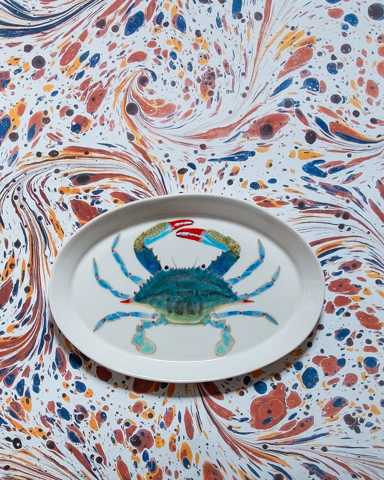 Casa Adams - chesapeake blue crab in blue platter.jpg