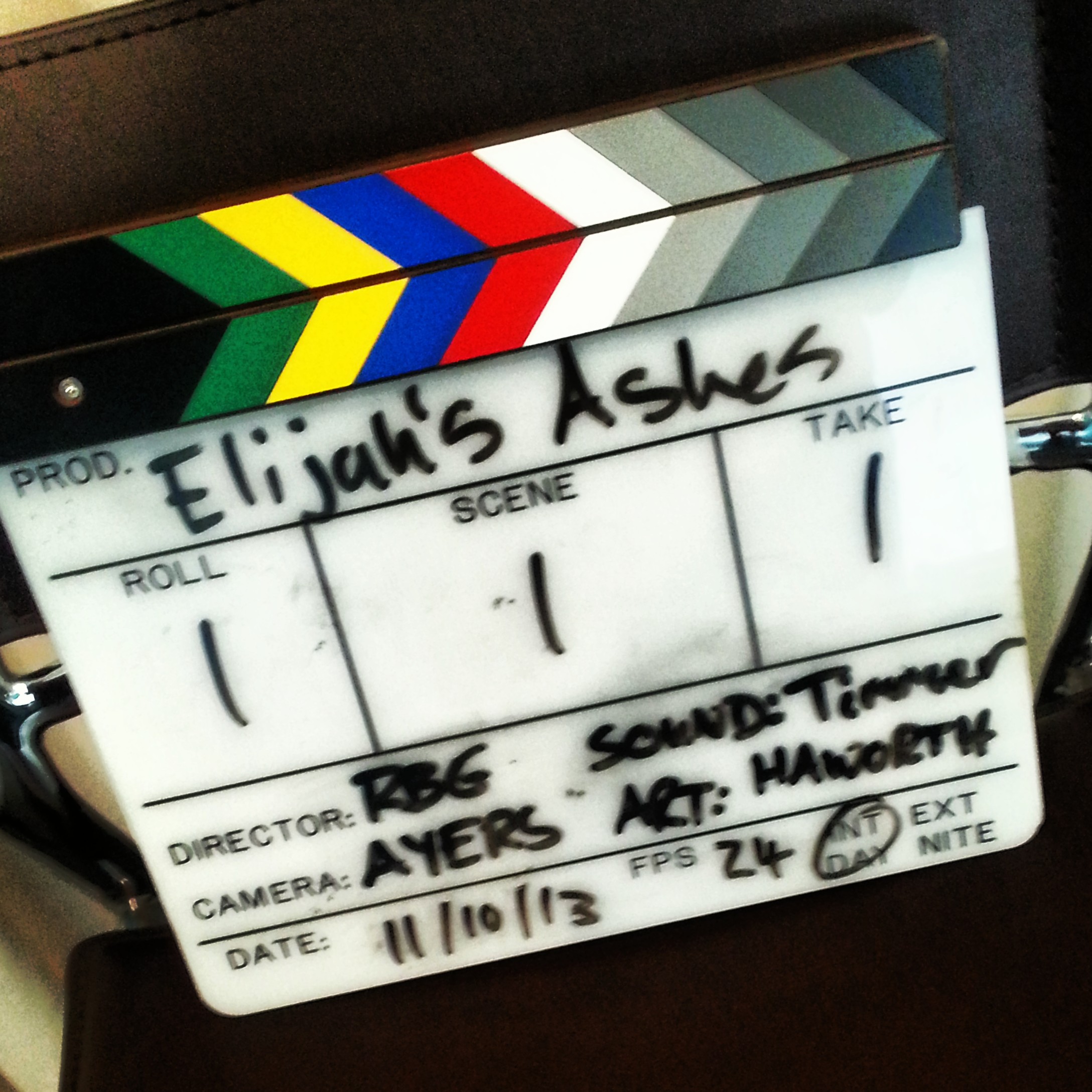 First Day Slate!