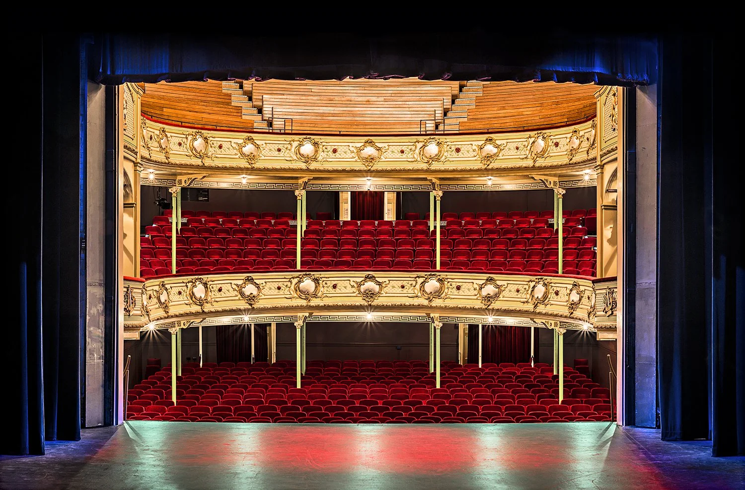   Theatre Royal from stage,  from the  Theatre series  (2014)  Archival pigment print, 111 x 165cm 