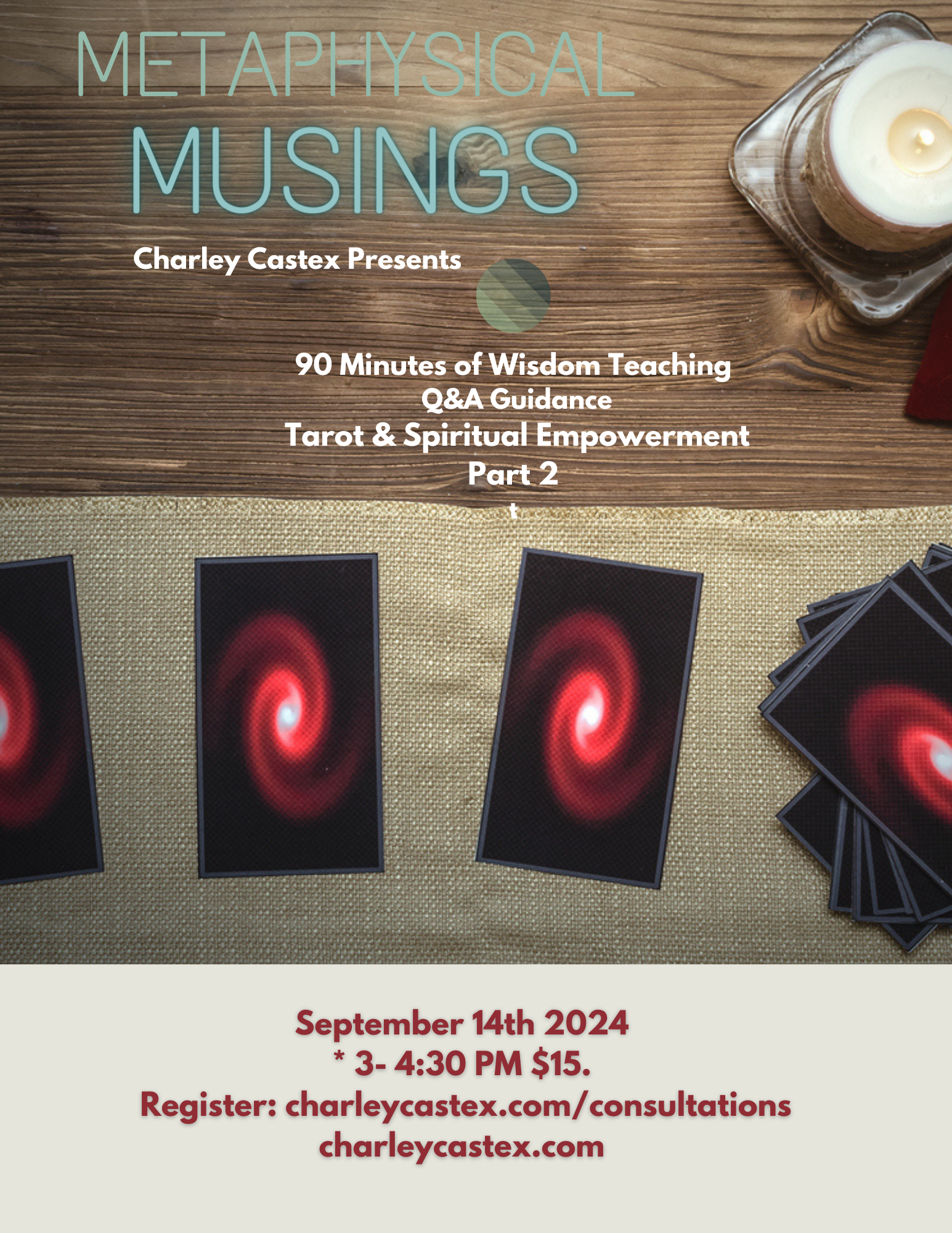 Metaphysical Musings Tarot & Spirituality * part 2