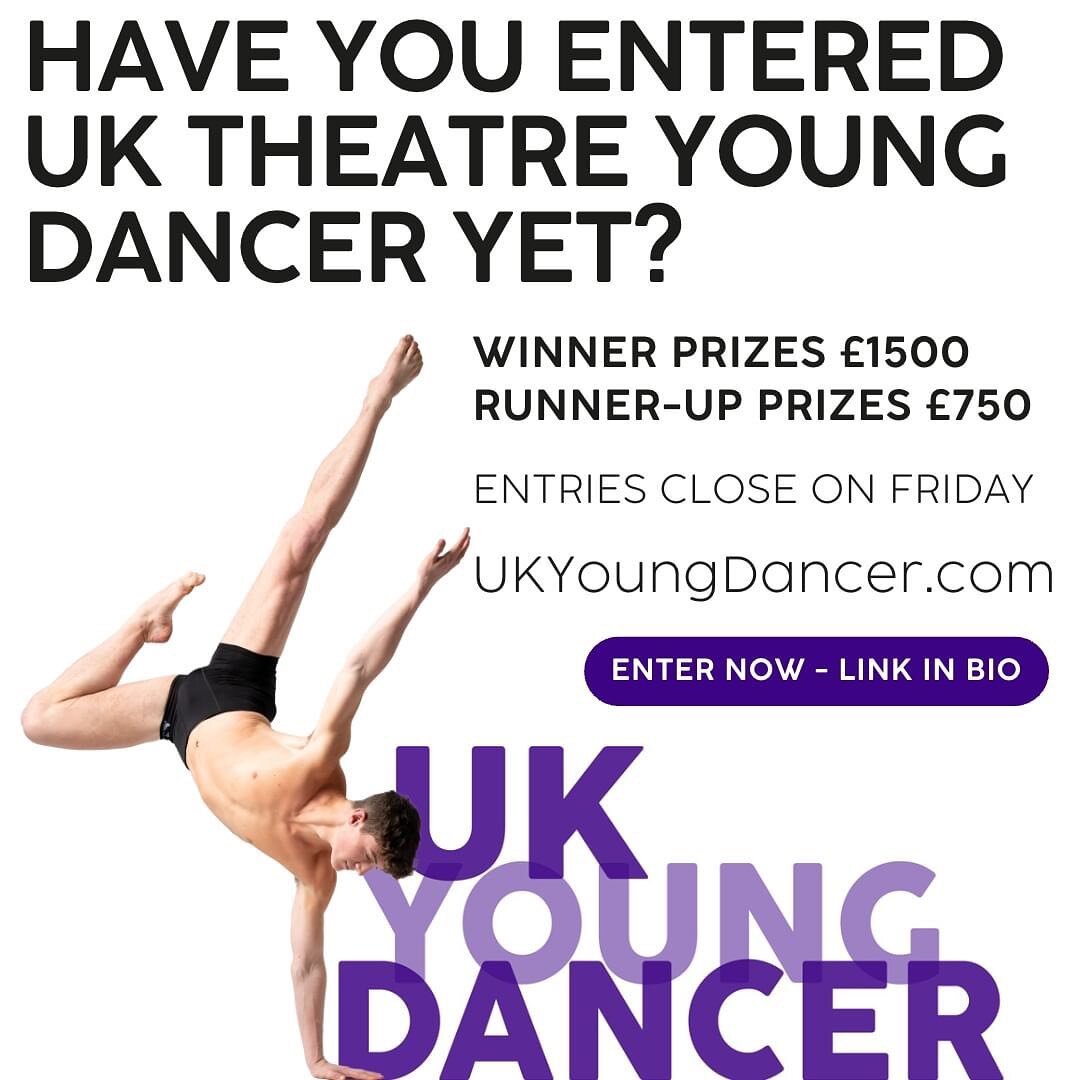 Calling all young dancing talents aged 14-18 who haven&rsquo;t yet entered our brand new @allenglanddance competition! 📣 Entries close of Friday for UK Young Dancer.
Enter now via the link in my bio and stories for the opportunity to have coaching f