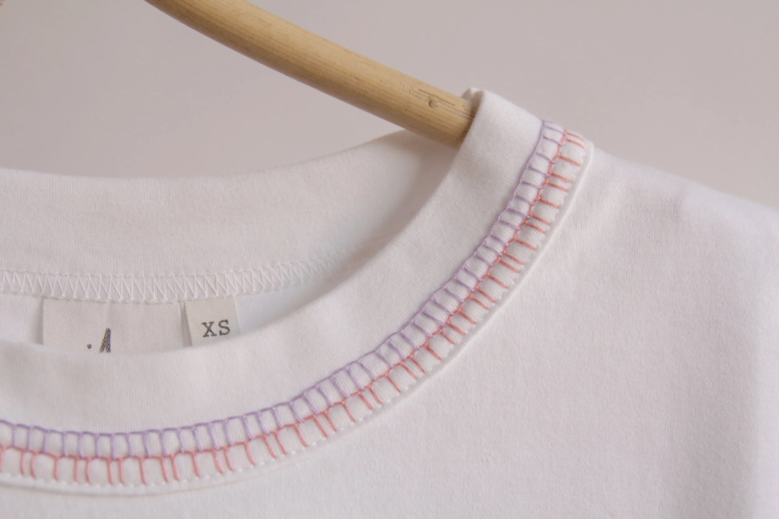 Oversized organic cotton T-shirt with Mari embroidery